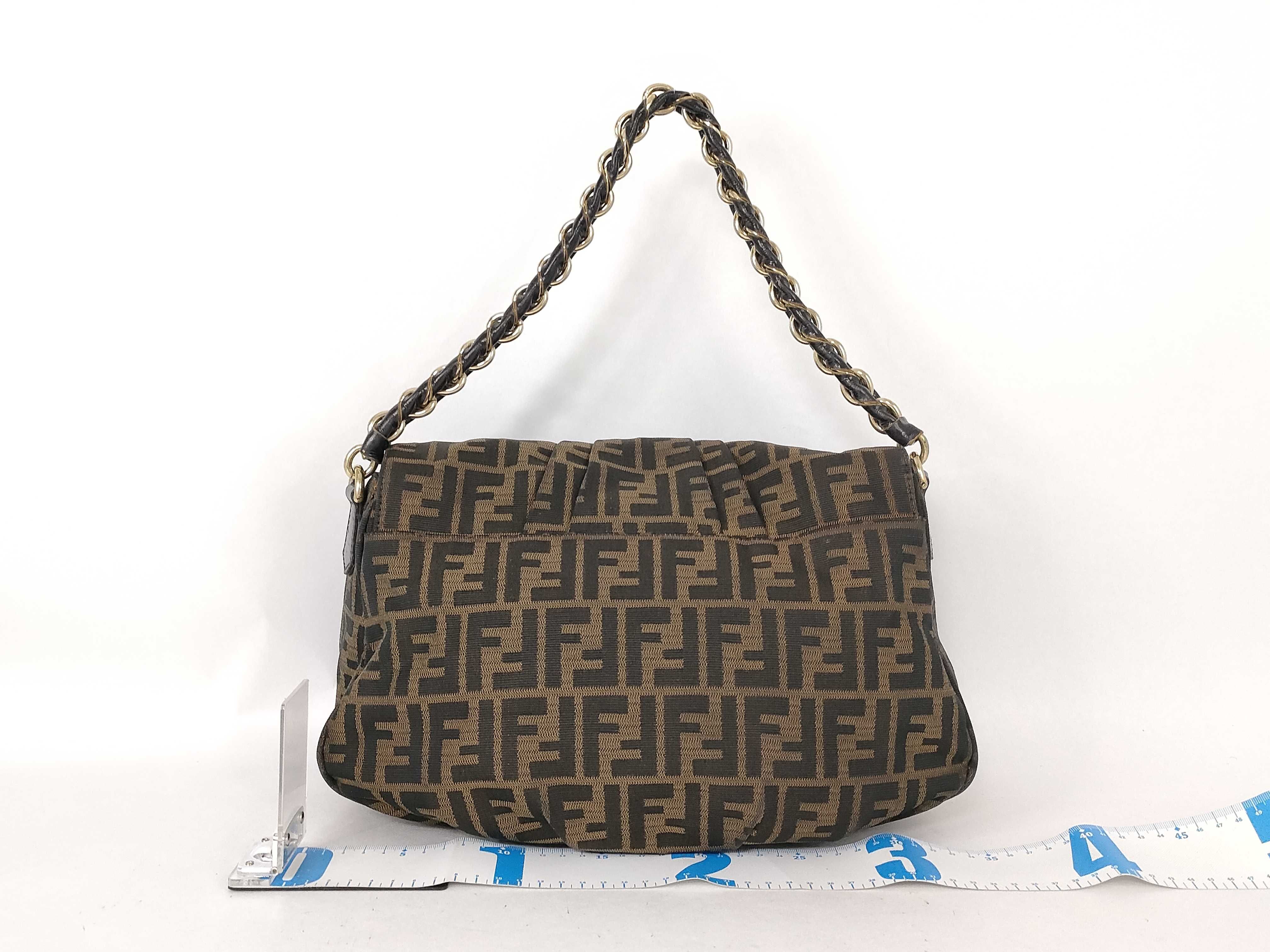Zucca pattern Fendi shoulder bag — view 2