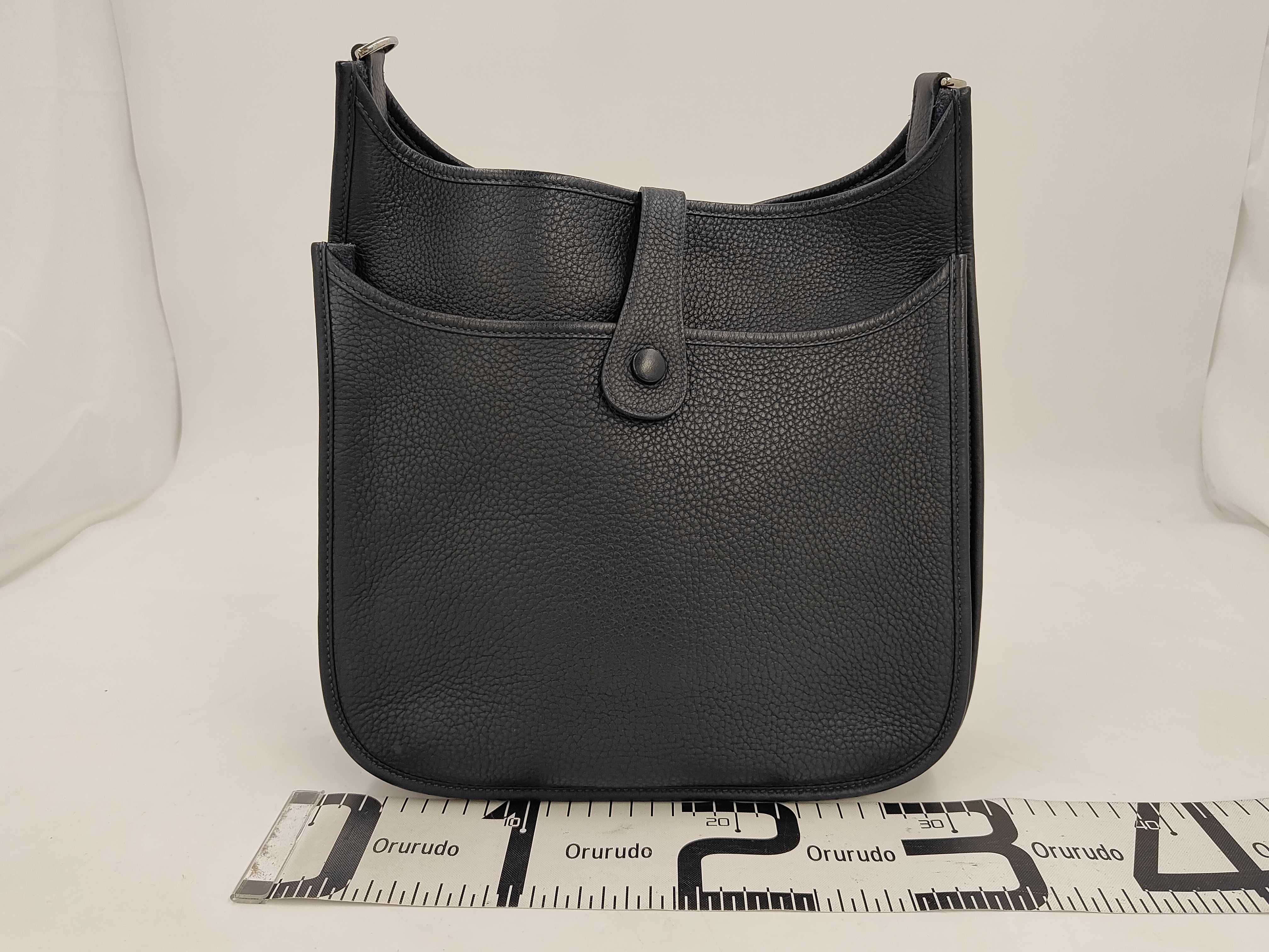 Evelyne 29 III Black Shoulder Bag with Silver Hardware (Stamp: L) — view 2