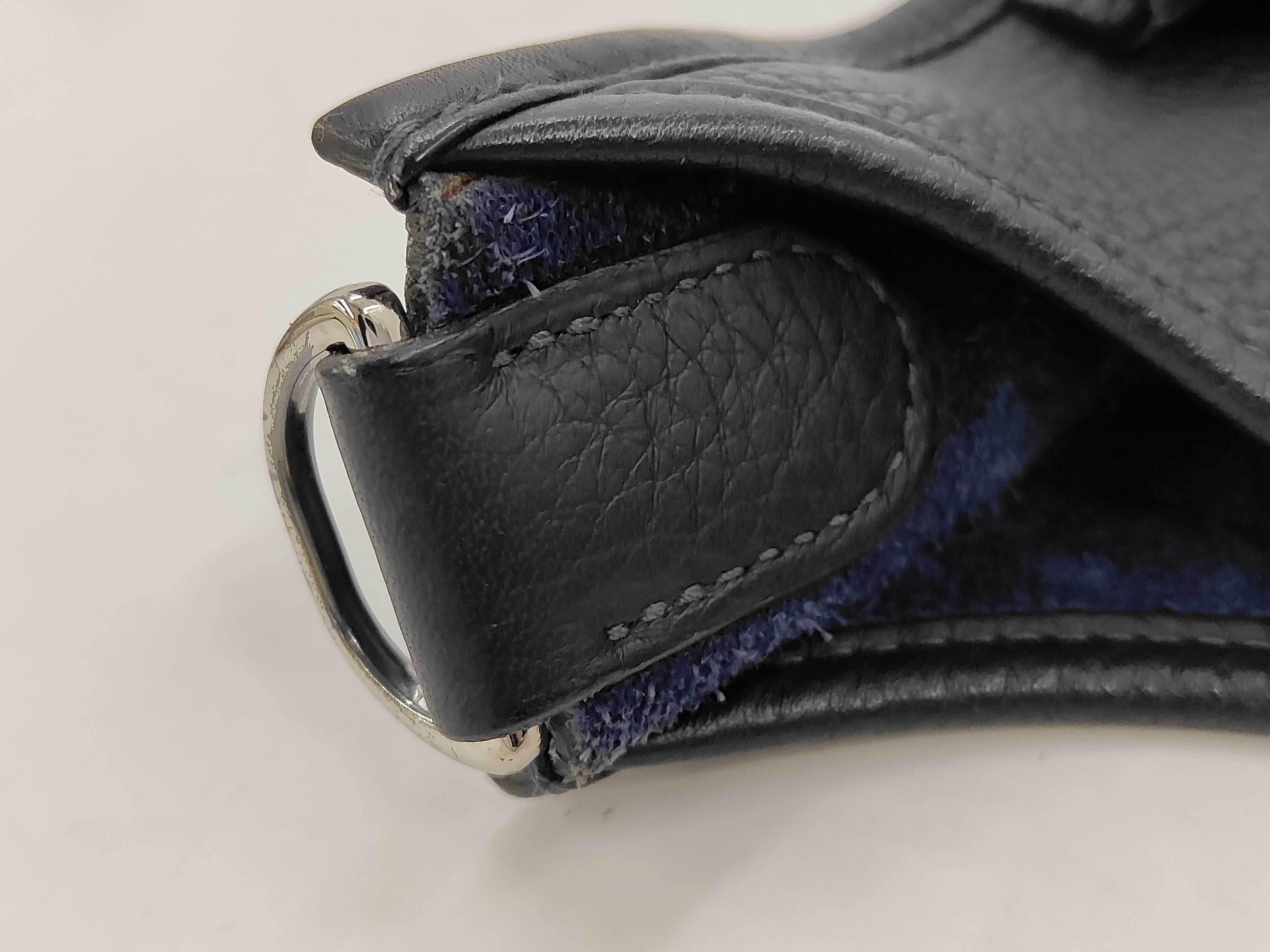 Evelyne 29 III Black Shoulder Bag with Silver Hardware (Stamp: L) — view 10