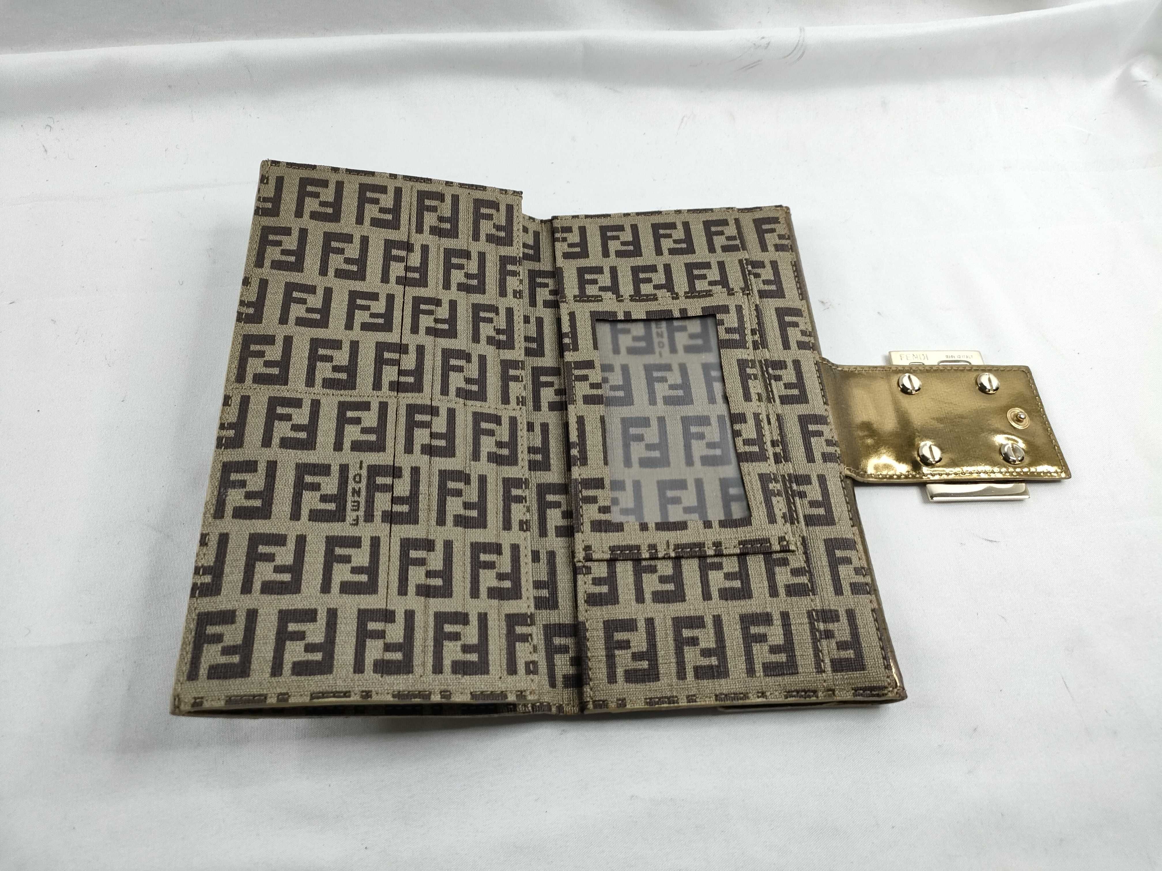 Zucca pattern Fendi Zucca Continental Clutch Wallet — view 8