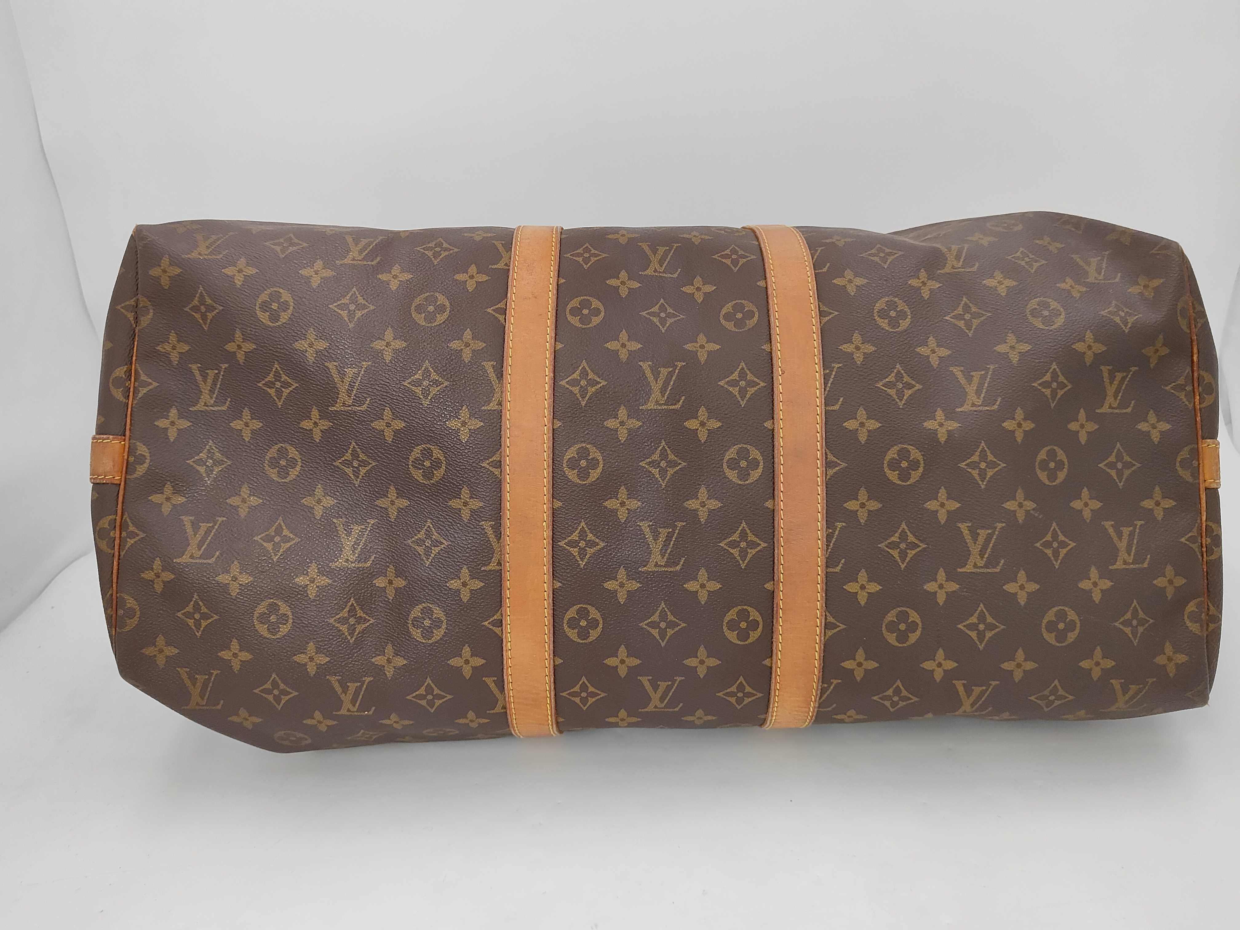 Monogram Brand Bag Keepall Bandoulière 55 M41414SD0984 Boston Bag — view 7
