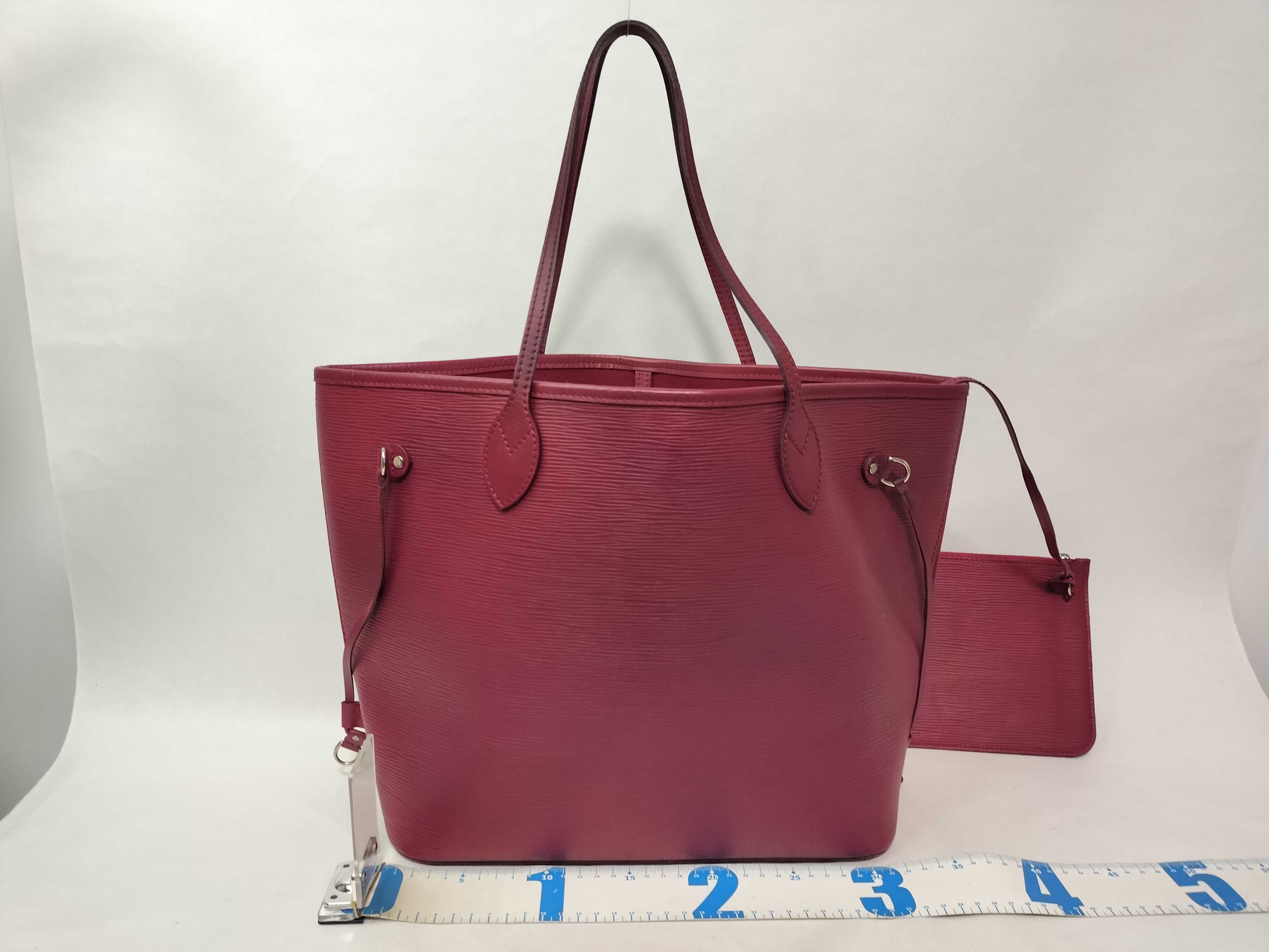 Epi Neverfull MM M40882 Tote Bag with Pouch — view 2