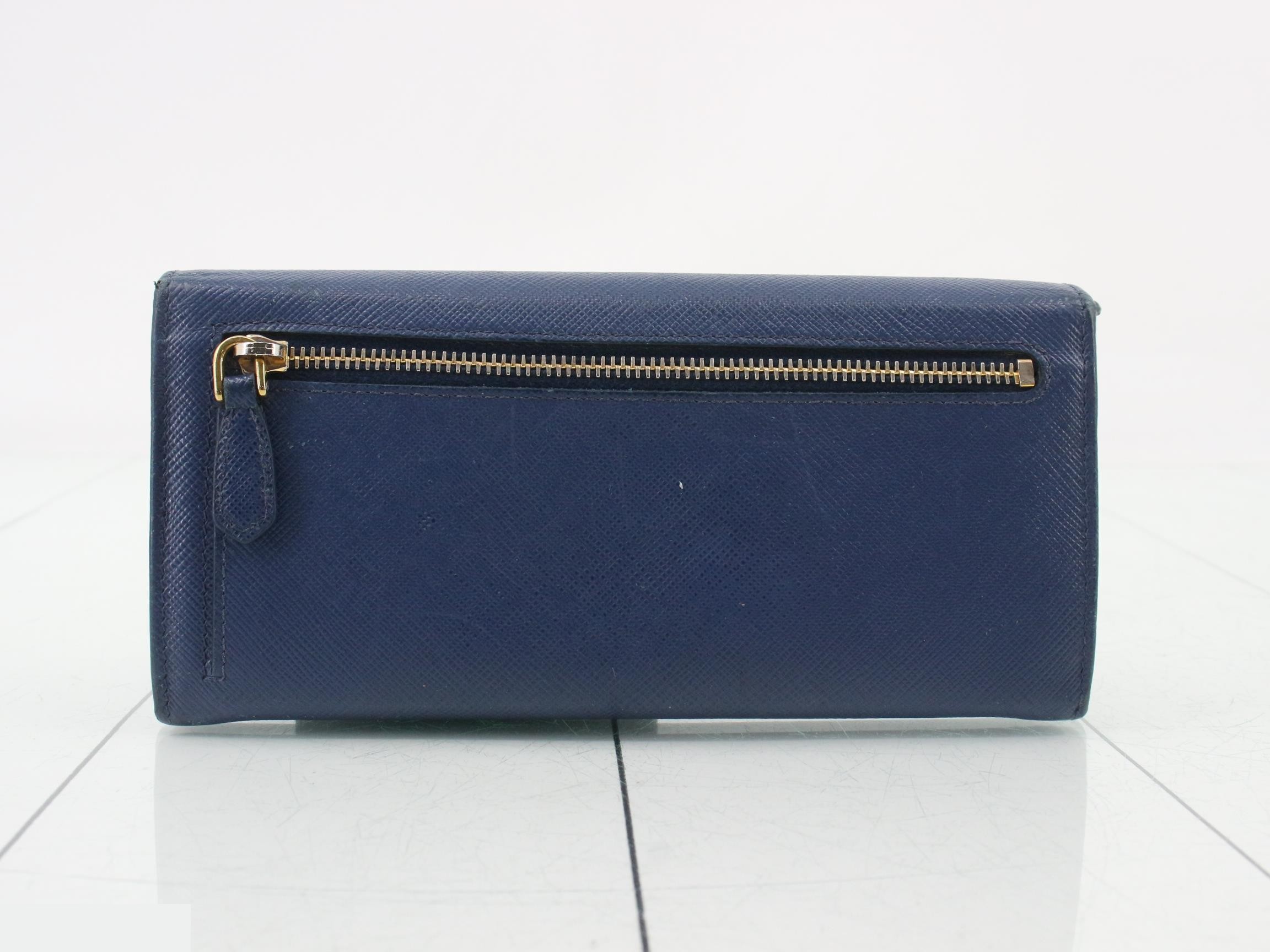 Saffiano Long Wallet — view 2