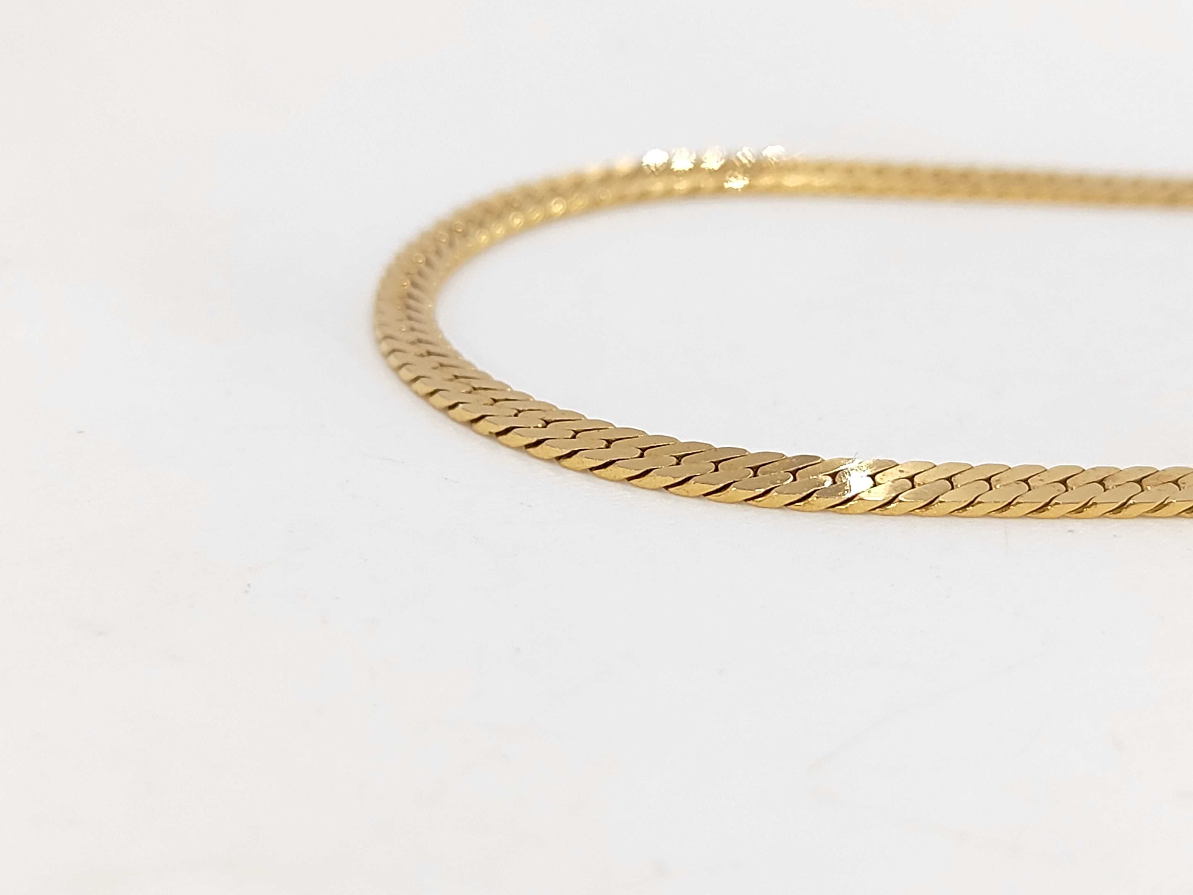 Gold Cuban Link Chain Necklace — view 2