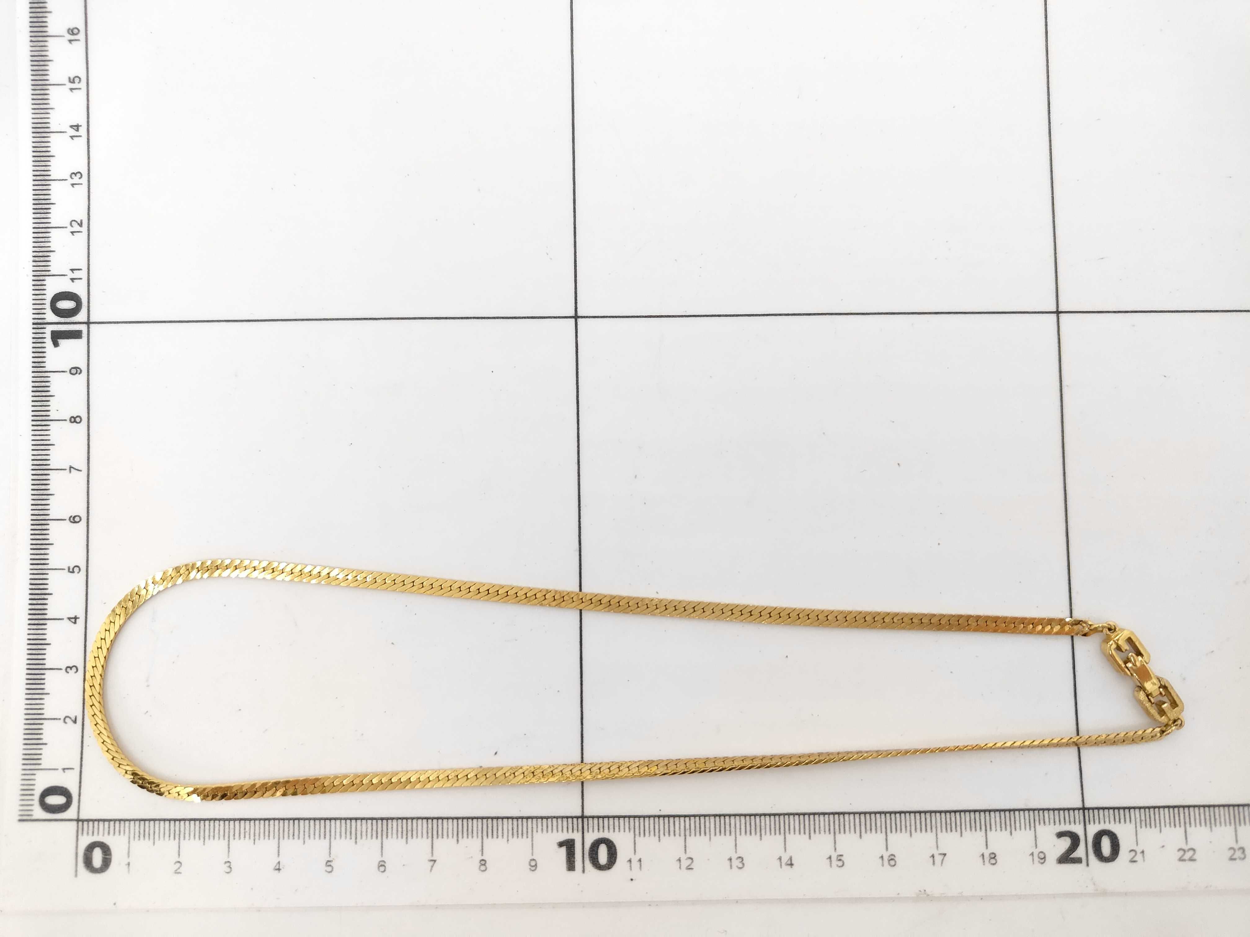 Gold Cuban Link Chain Necklace — view 6