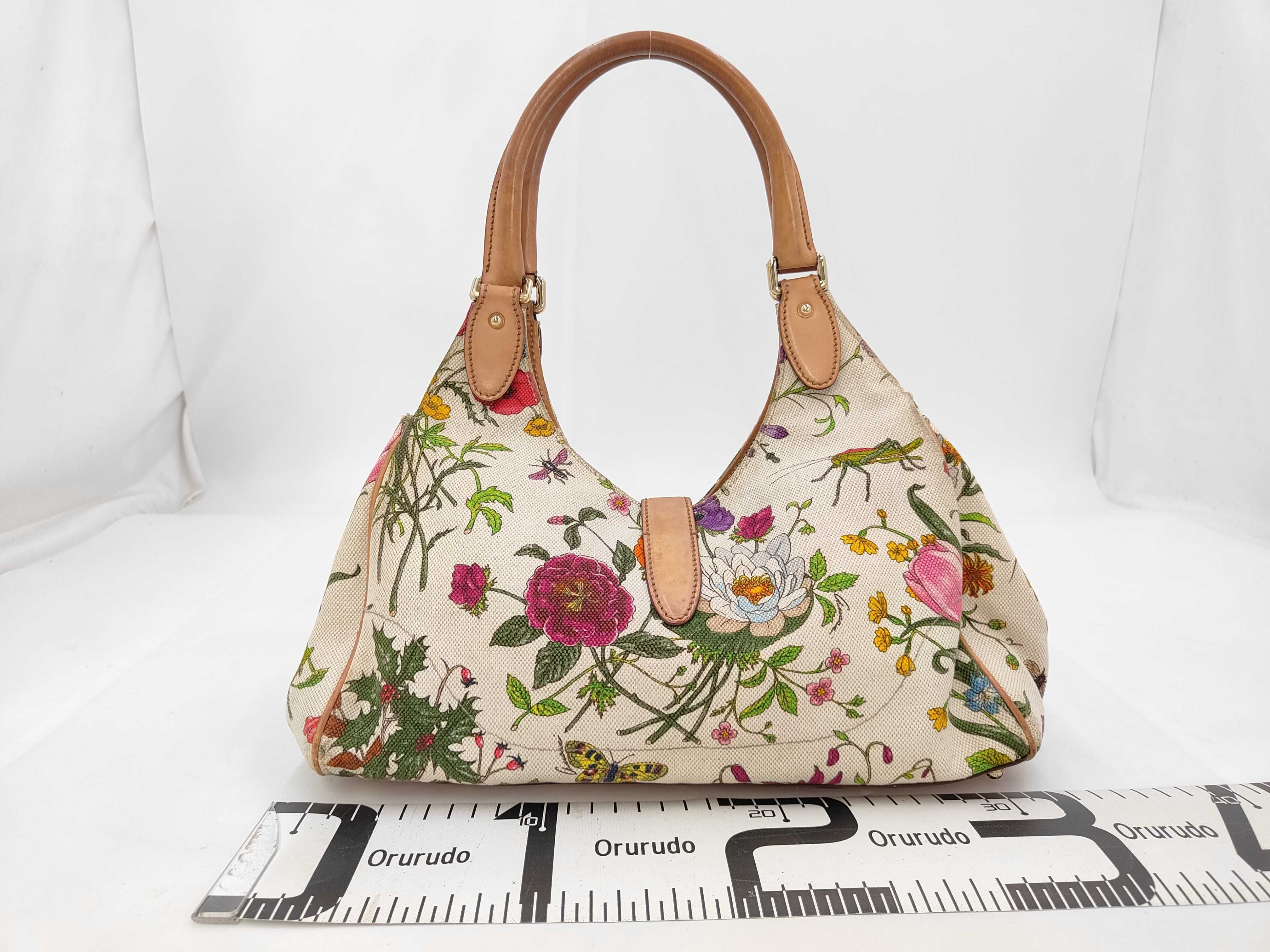 Jackie Flora Canvas Jackie Hobo Bag Handbag — view 2
