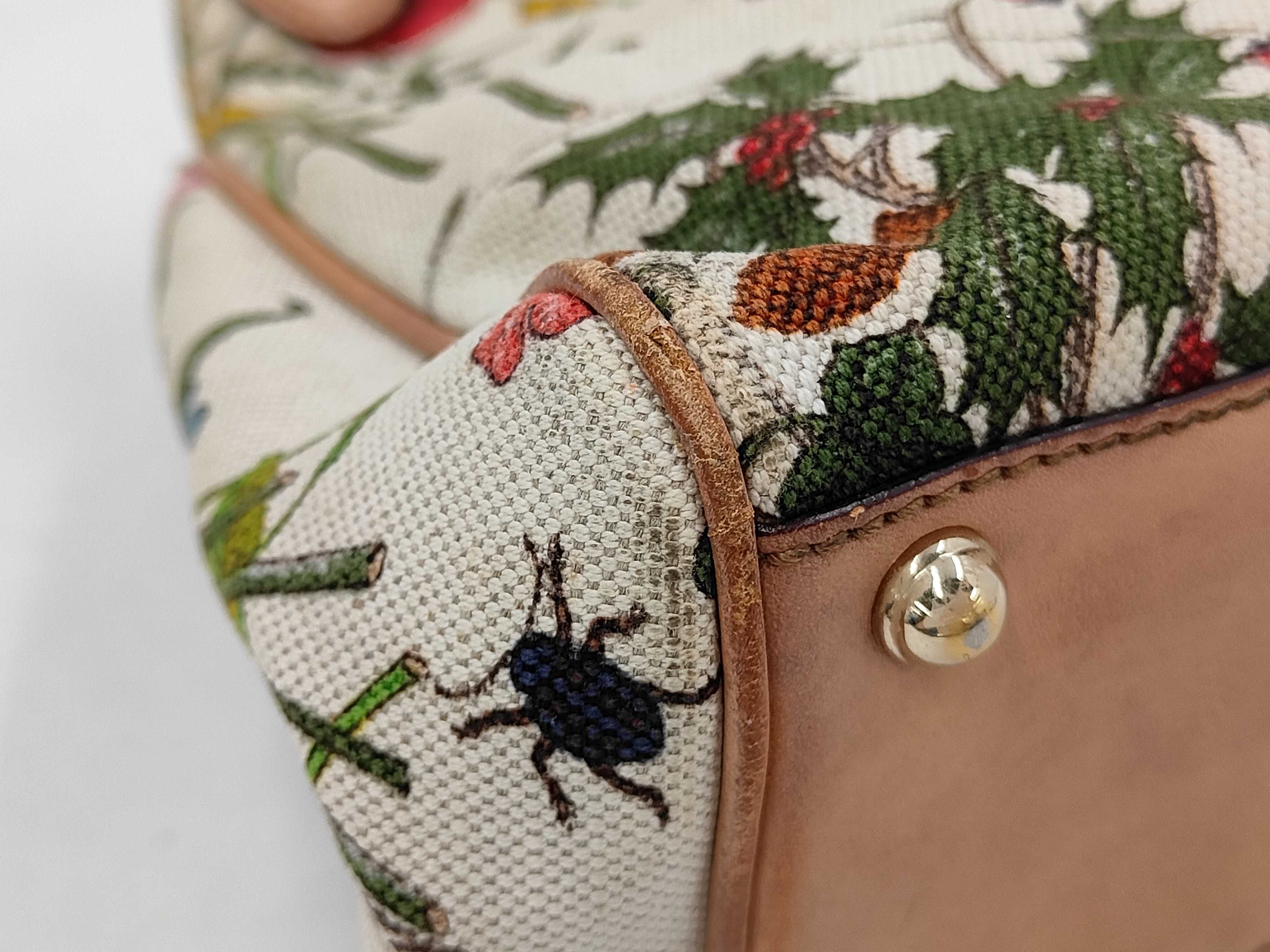 Jackie Flora Canvas Jackie Hobo Bag Handbag — view 3