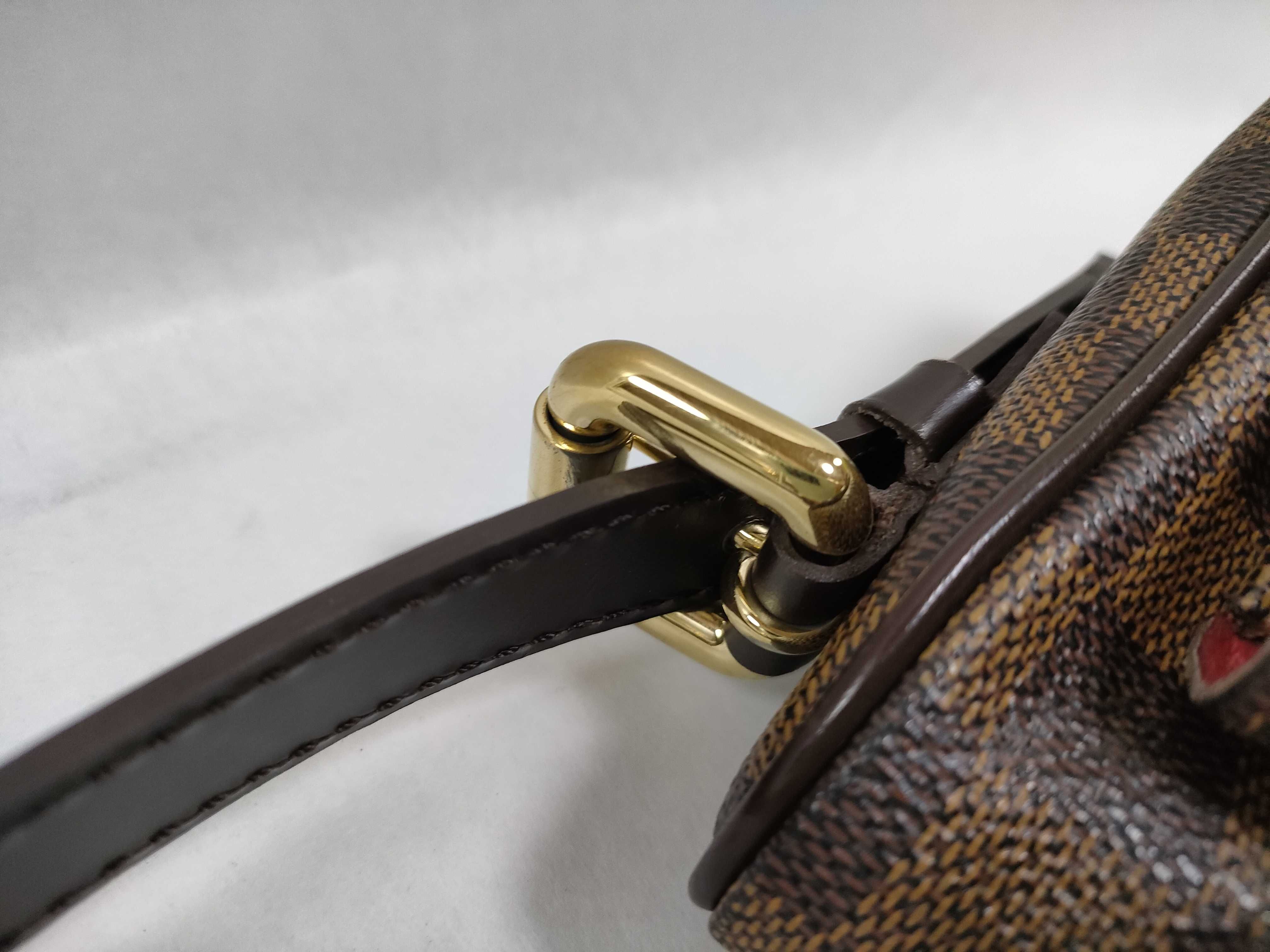 Damier Ravello GM N60006 VI0069 Brown Handbag — view 5