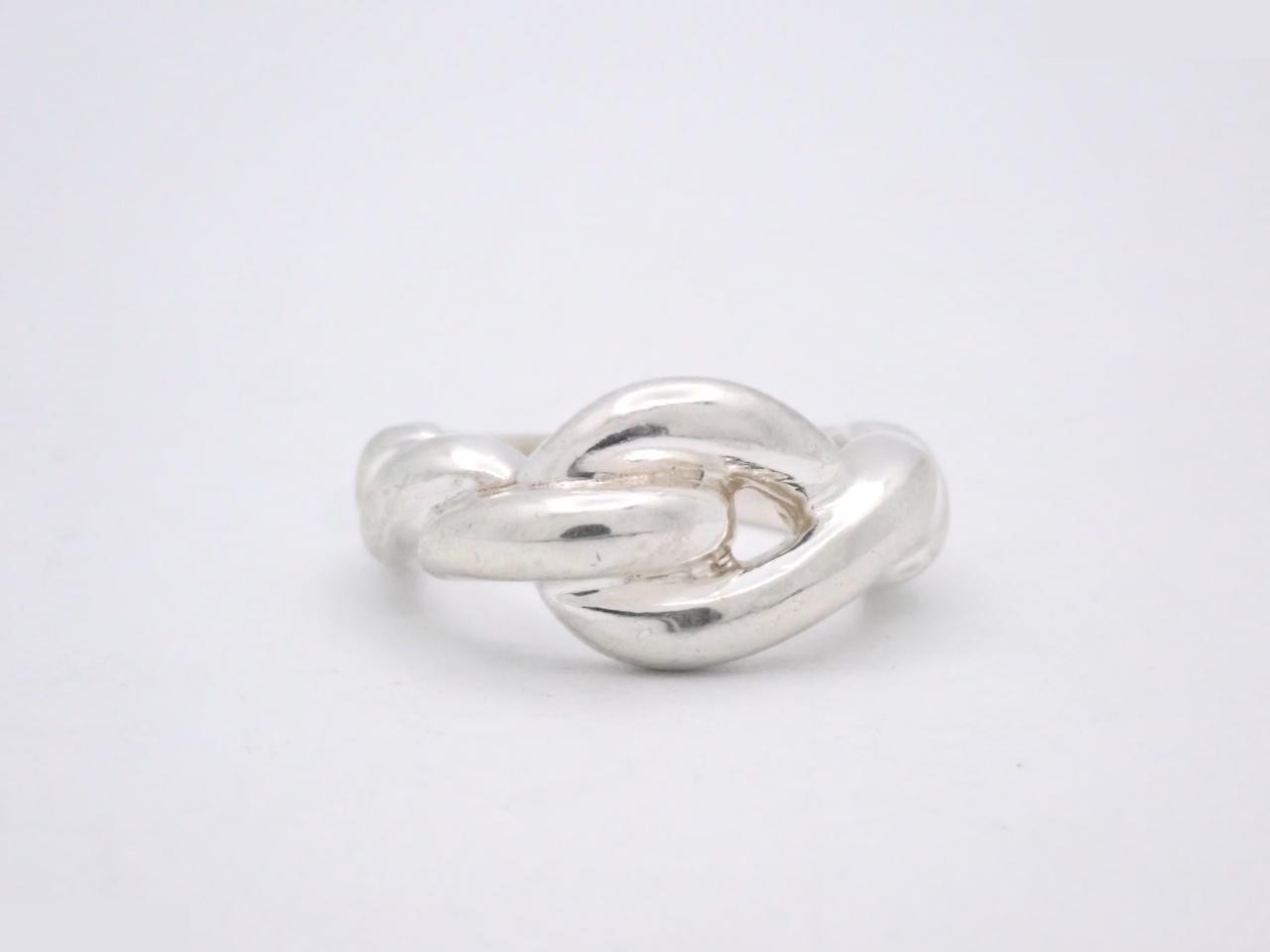 Torsade ring, stamped "51", actual size #8.