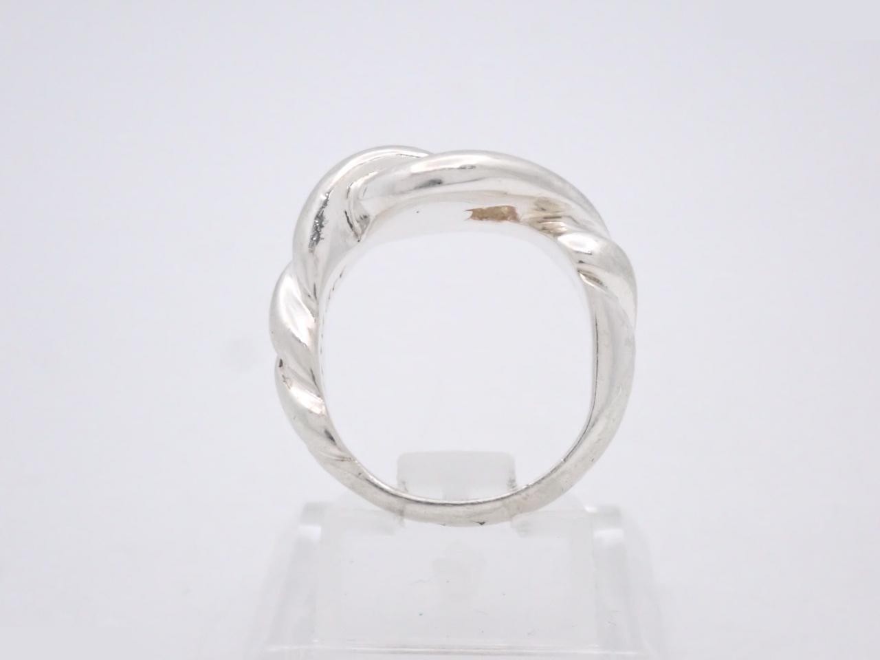 Torsade ring, stamped "51", actual size #8. — view 3