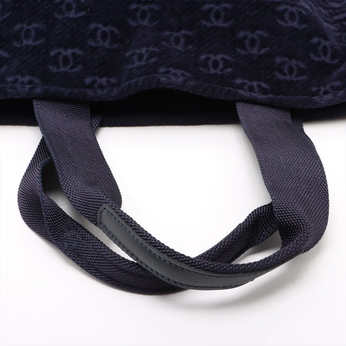Beachline Pile Tote Bag Coco Mark Navy — view 5