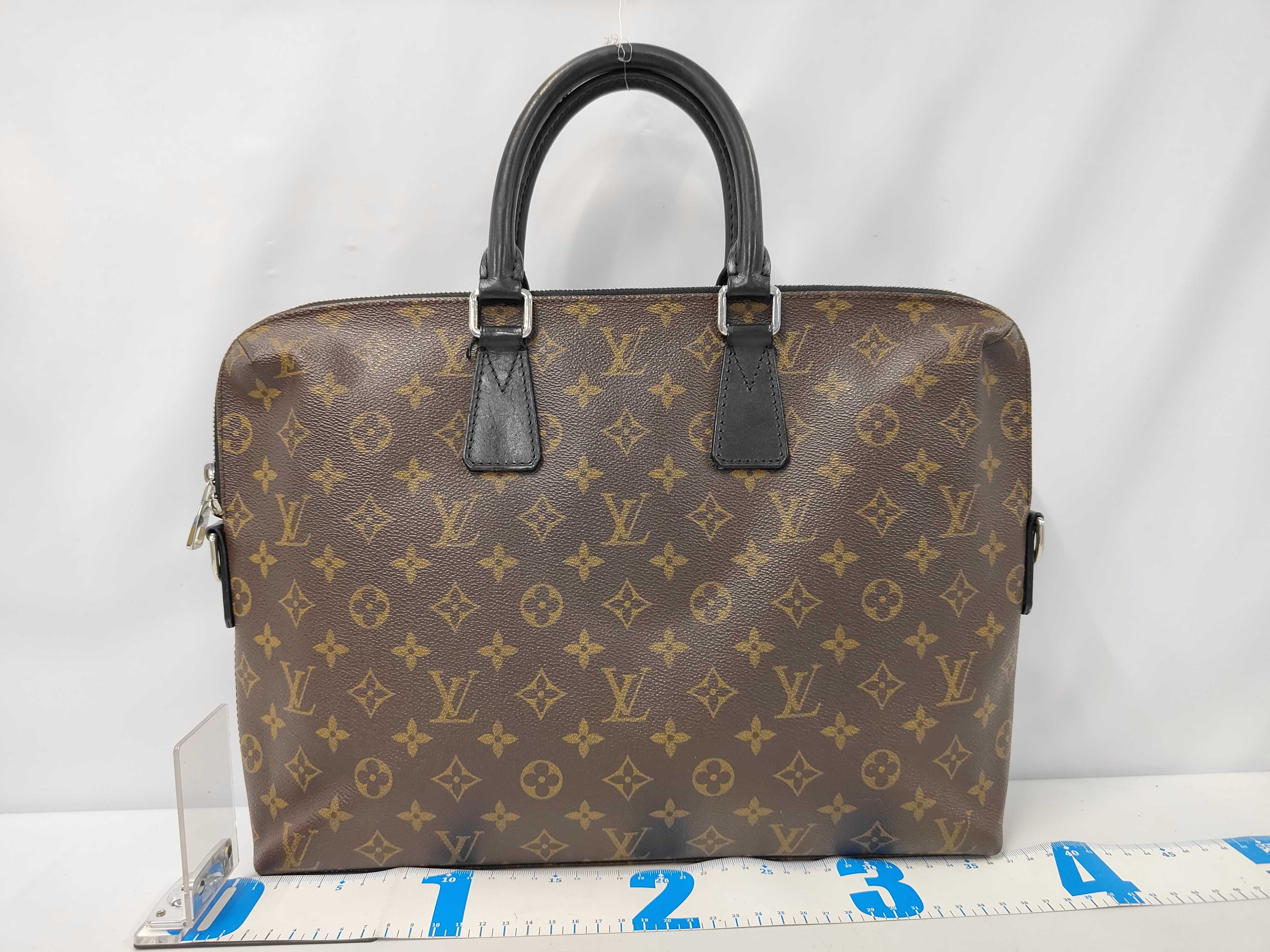 Macassar PDM Leather Hand Shoulder Business Bag SR1184 Business Bag — view 2