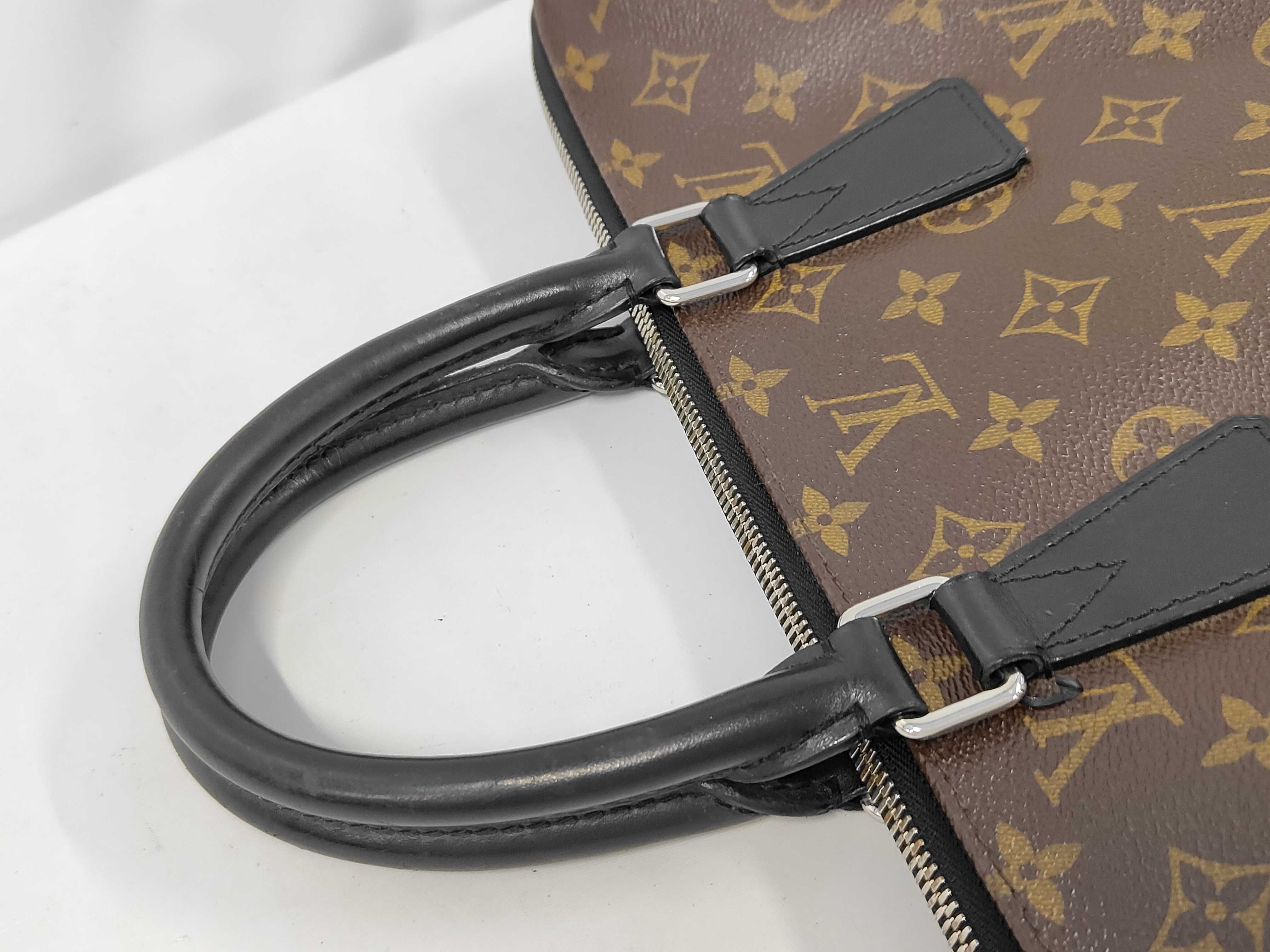 Macassar PDM Leather Hand Shoulder Business Bag SR1184 Business Bag — view 5