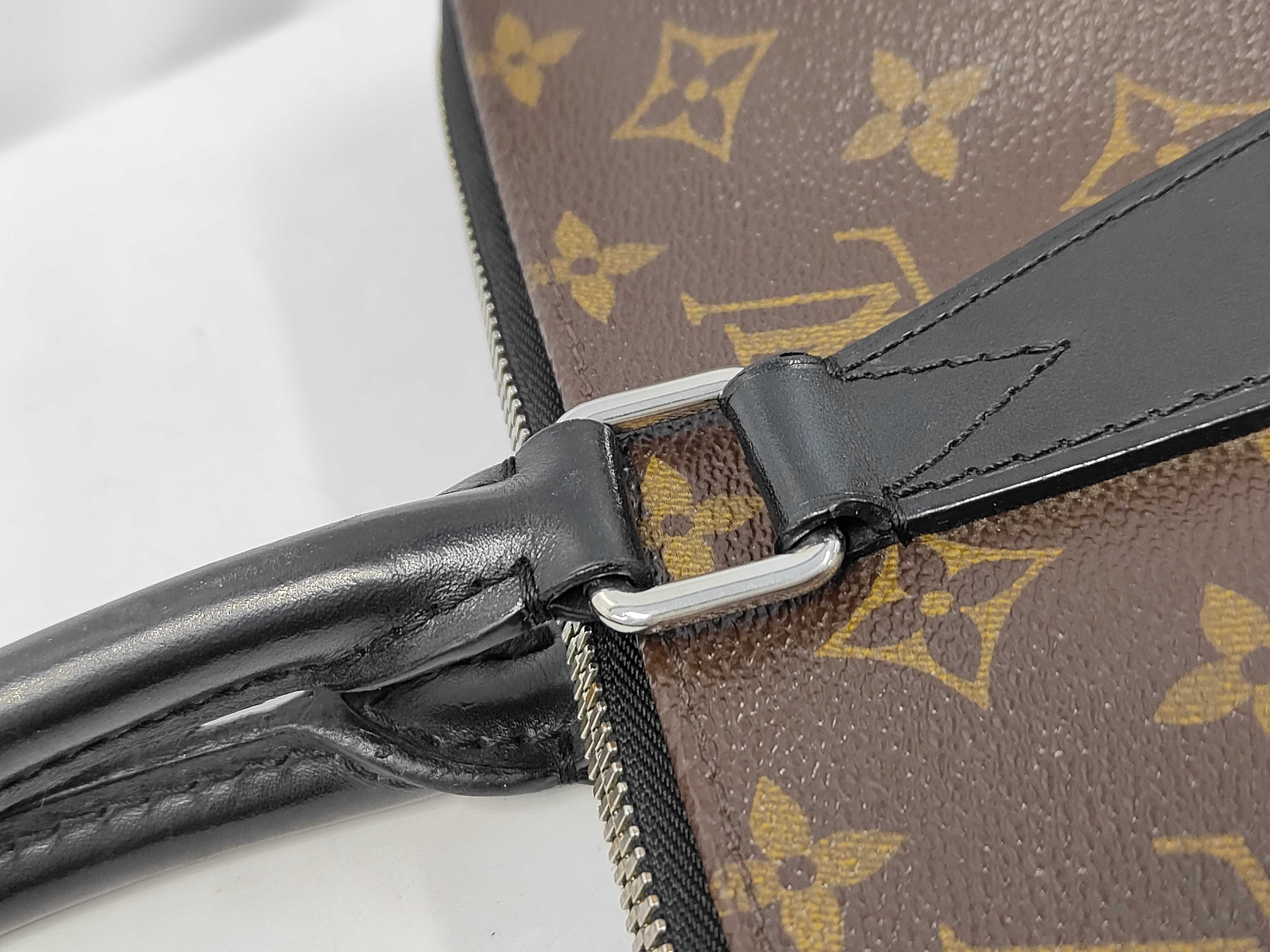 Macassar PDM Leather Hand Shoulder Business Bag SR1184 Business Bag — view 6