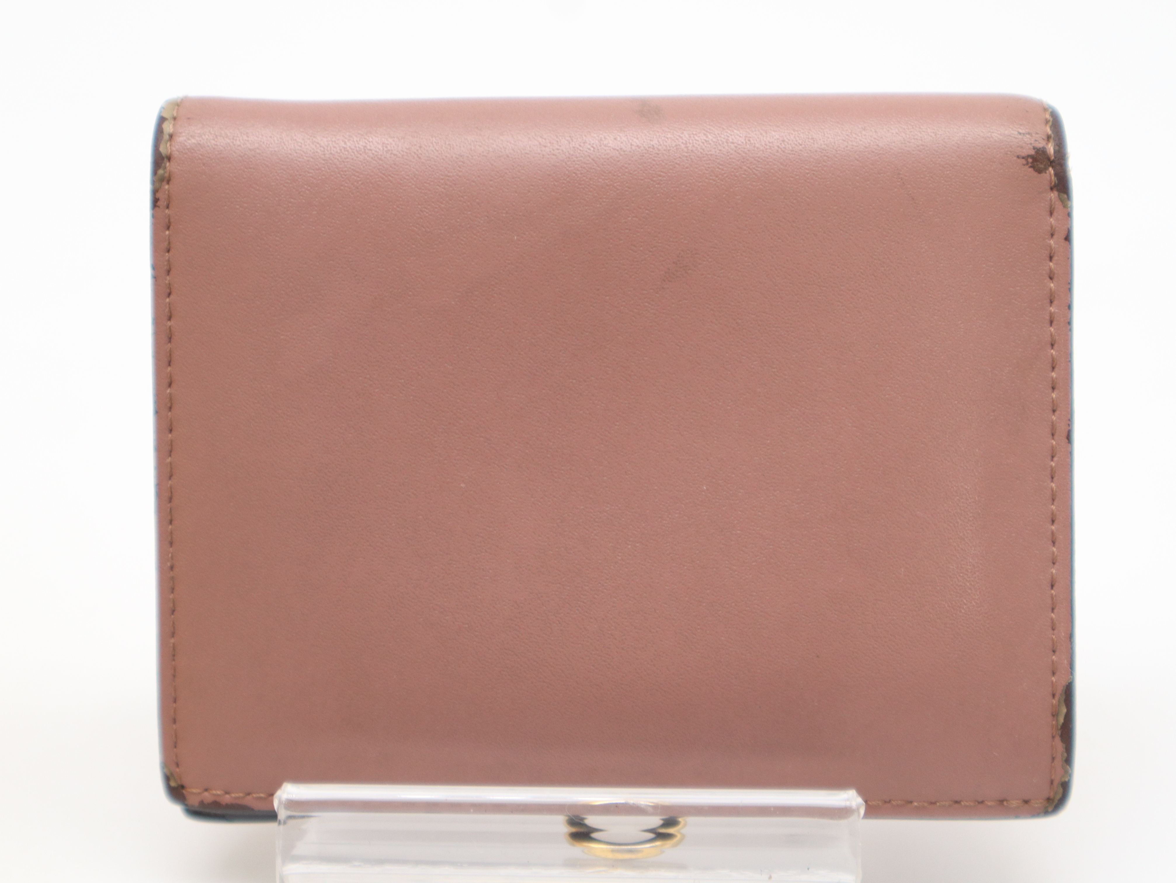 8M0387 Leather Bi-fold Wallet, Brown, with Box and Dust Bag. — view 2