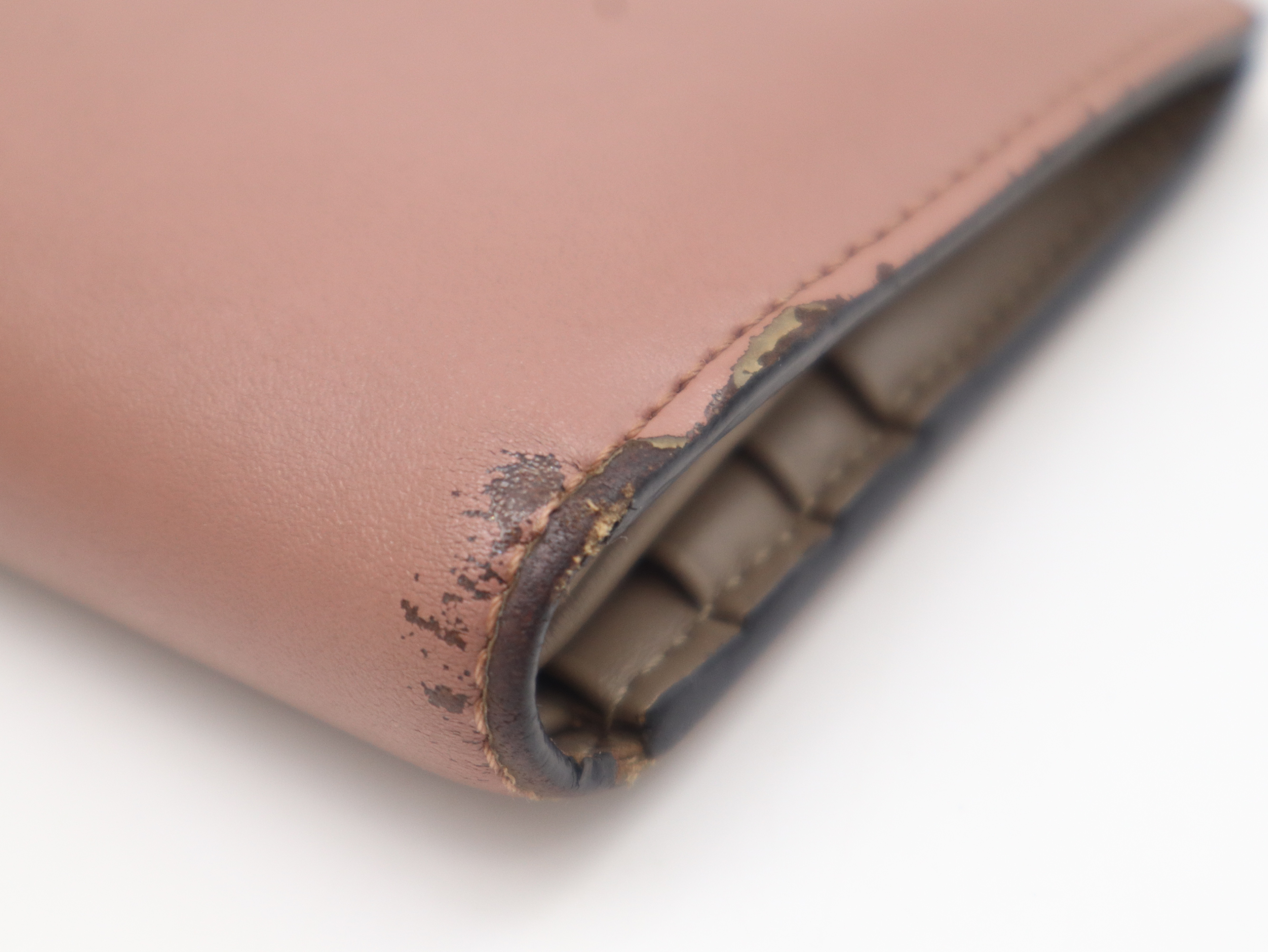 8M0387 Leather Bi-fold Wallet, Brown, with Box and Dust Bag. — view 7