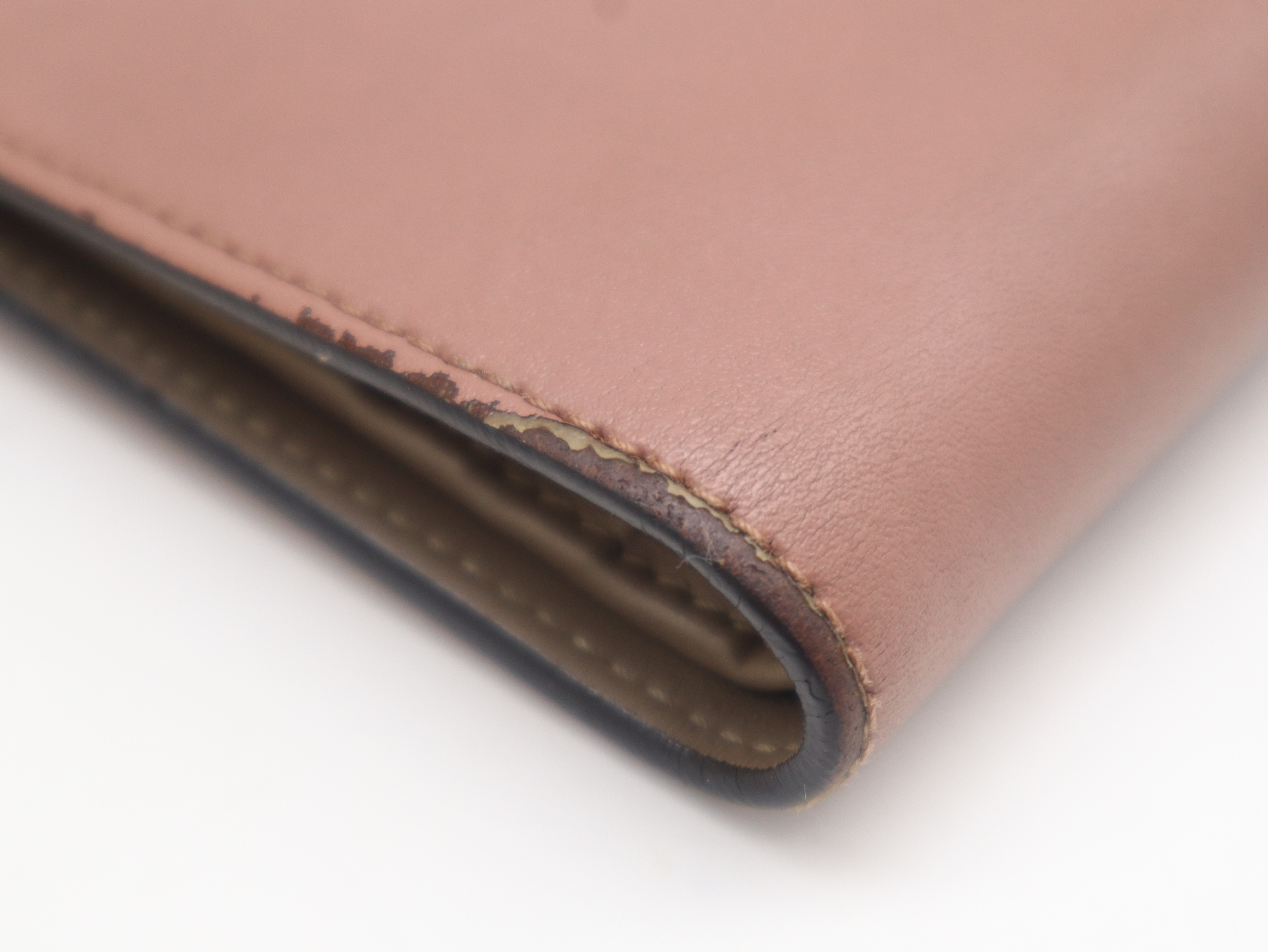 8M0387 Leather Bi-fold Wallet, Brown, with Box and Dust Bag. — view 8