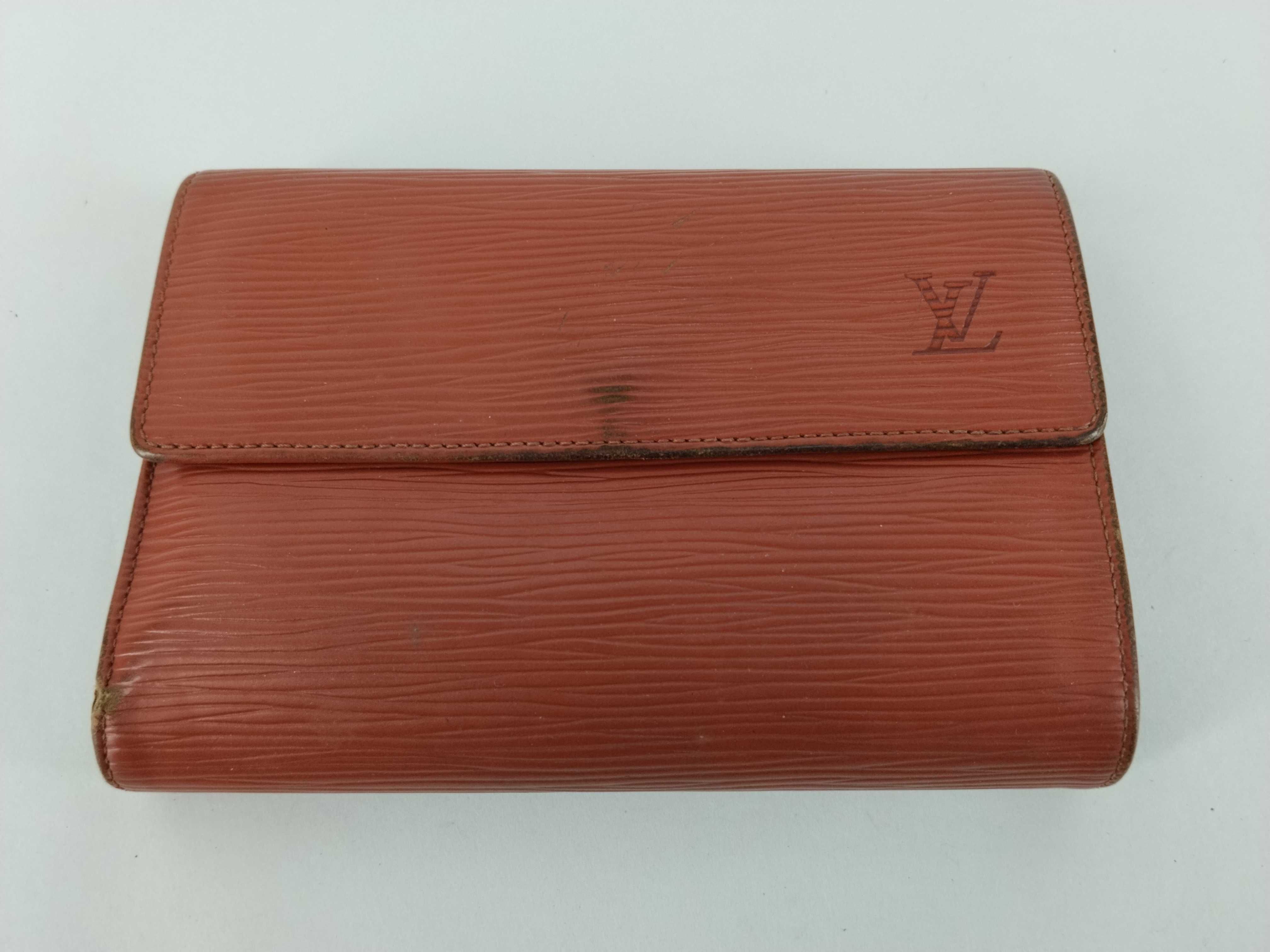 Epi Leather Wallet, Brown