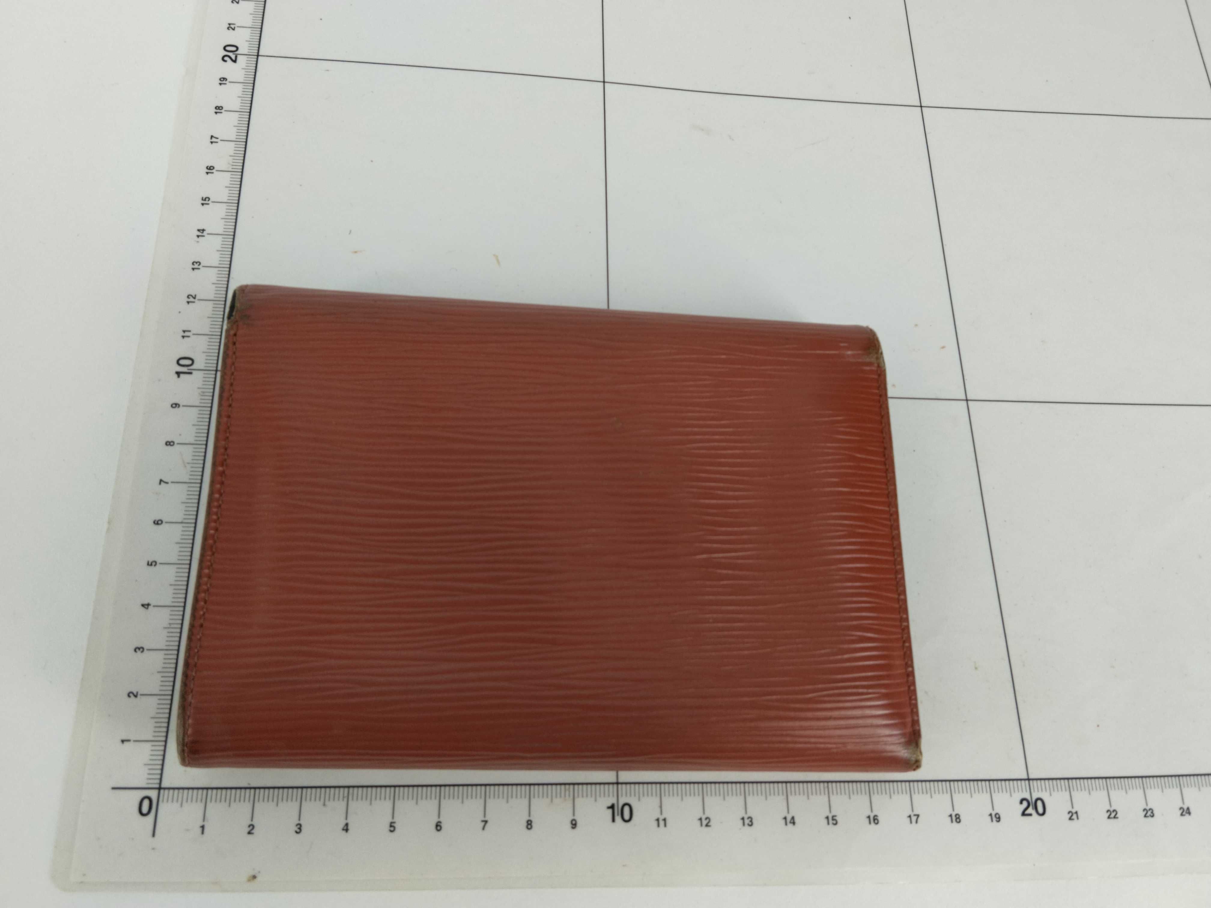 Epi Leather Wallet, Brown — view 2