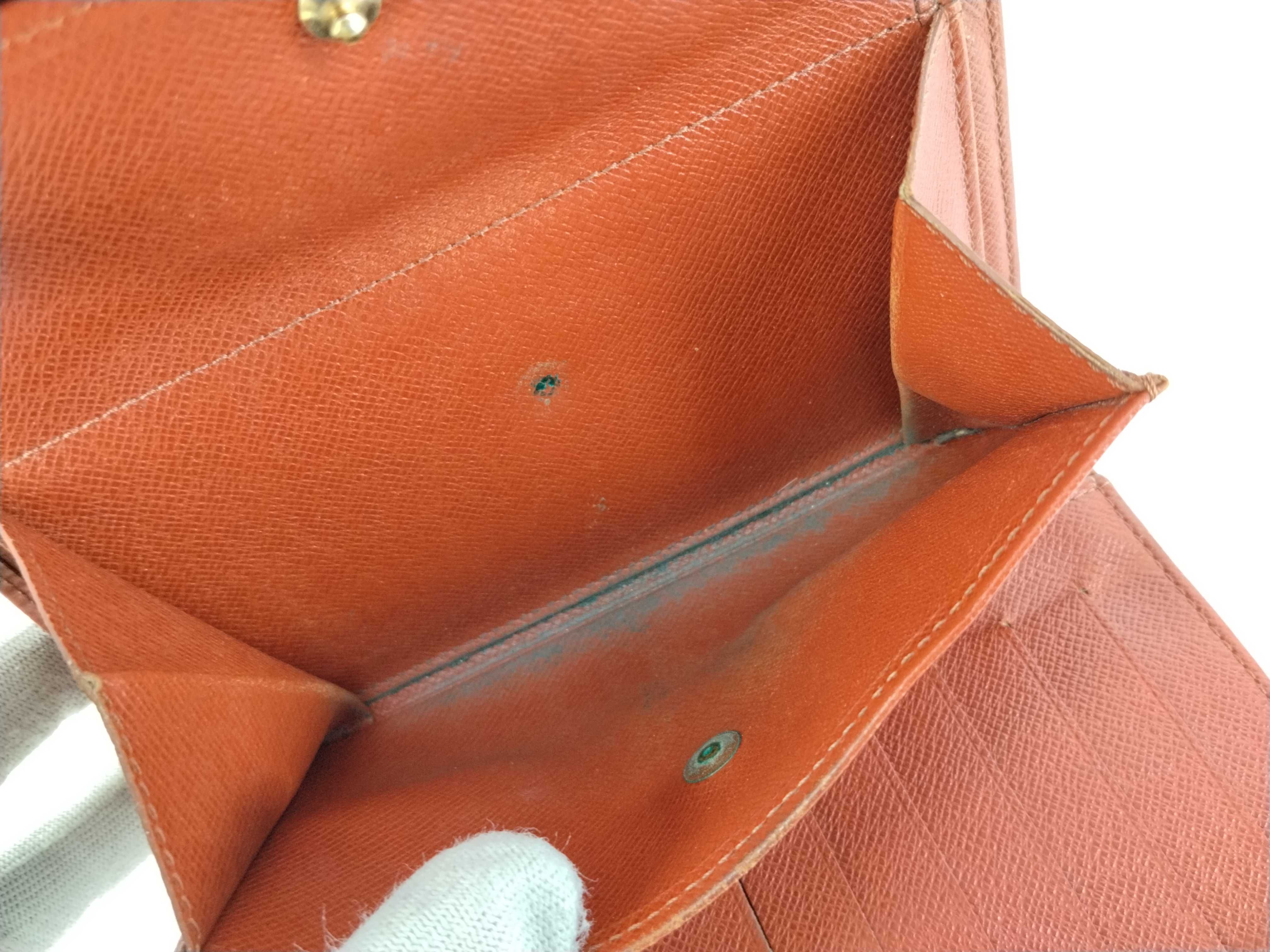 Epi Leather Wallet, Brown — view 11