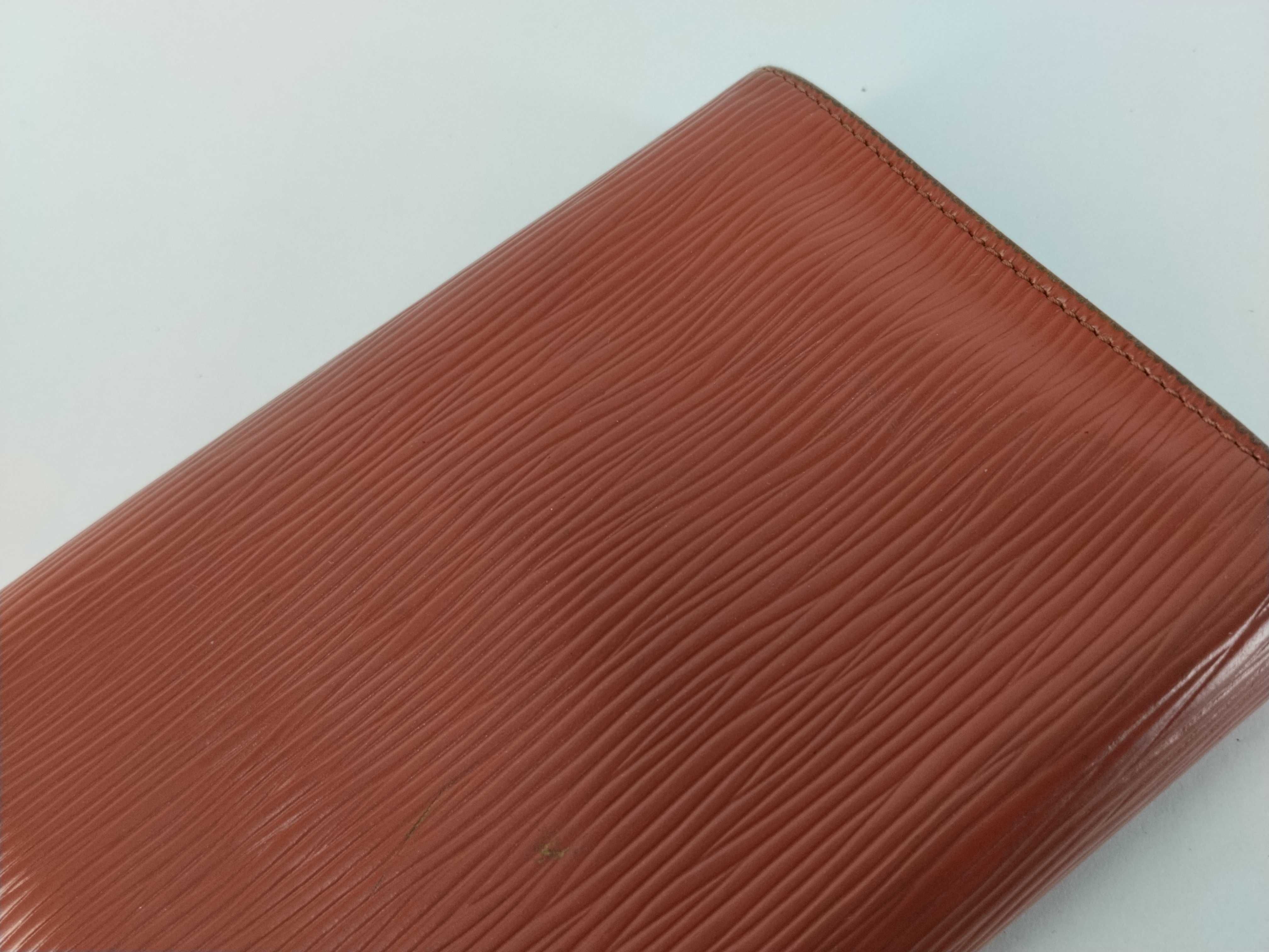 Epi Leather Wallet, Brown — view 14