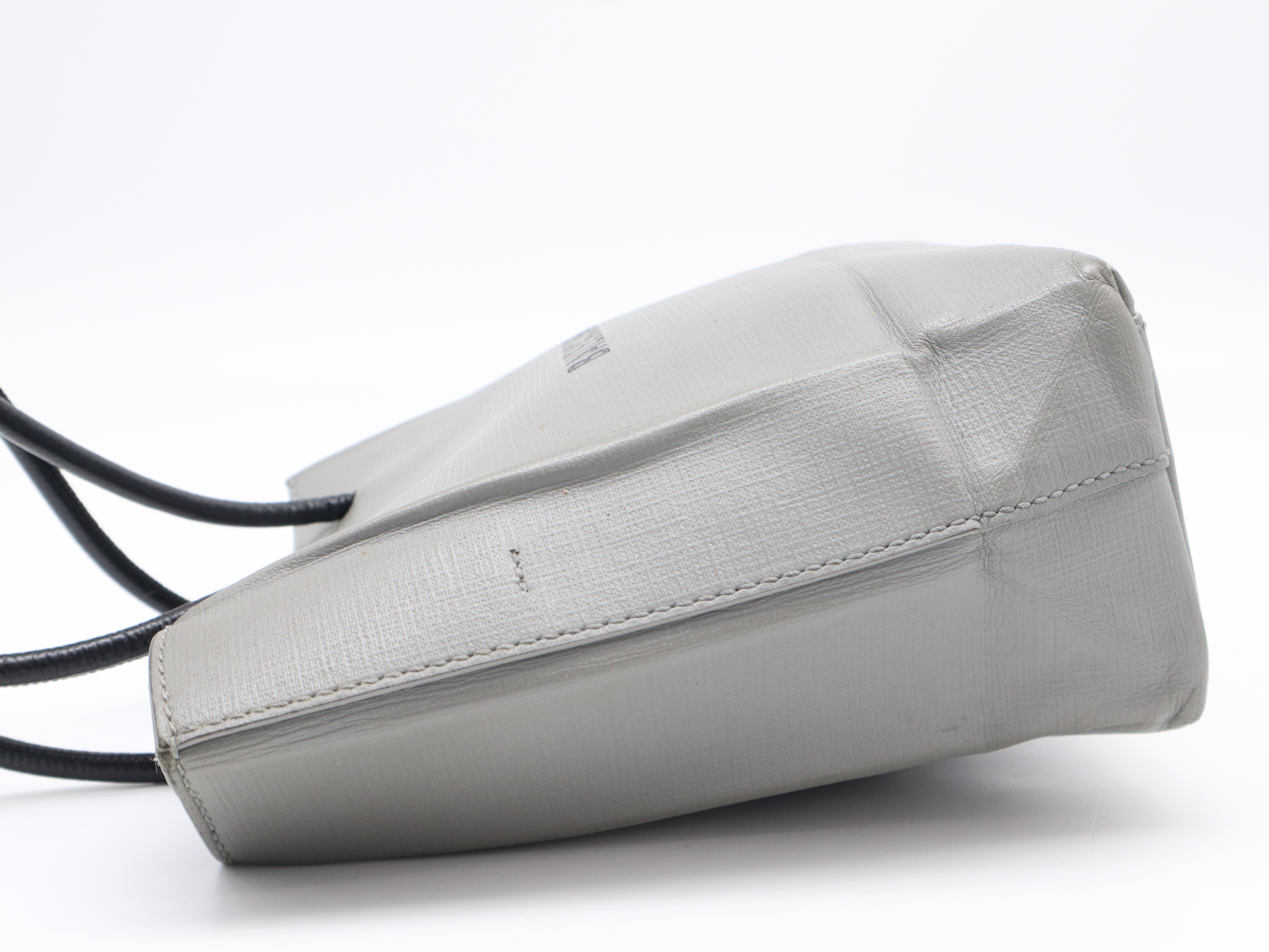 Zucchino Shoulder Bag, Leather, Gold, with Dust Bag — view 3