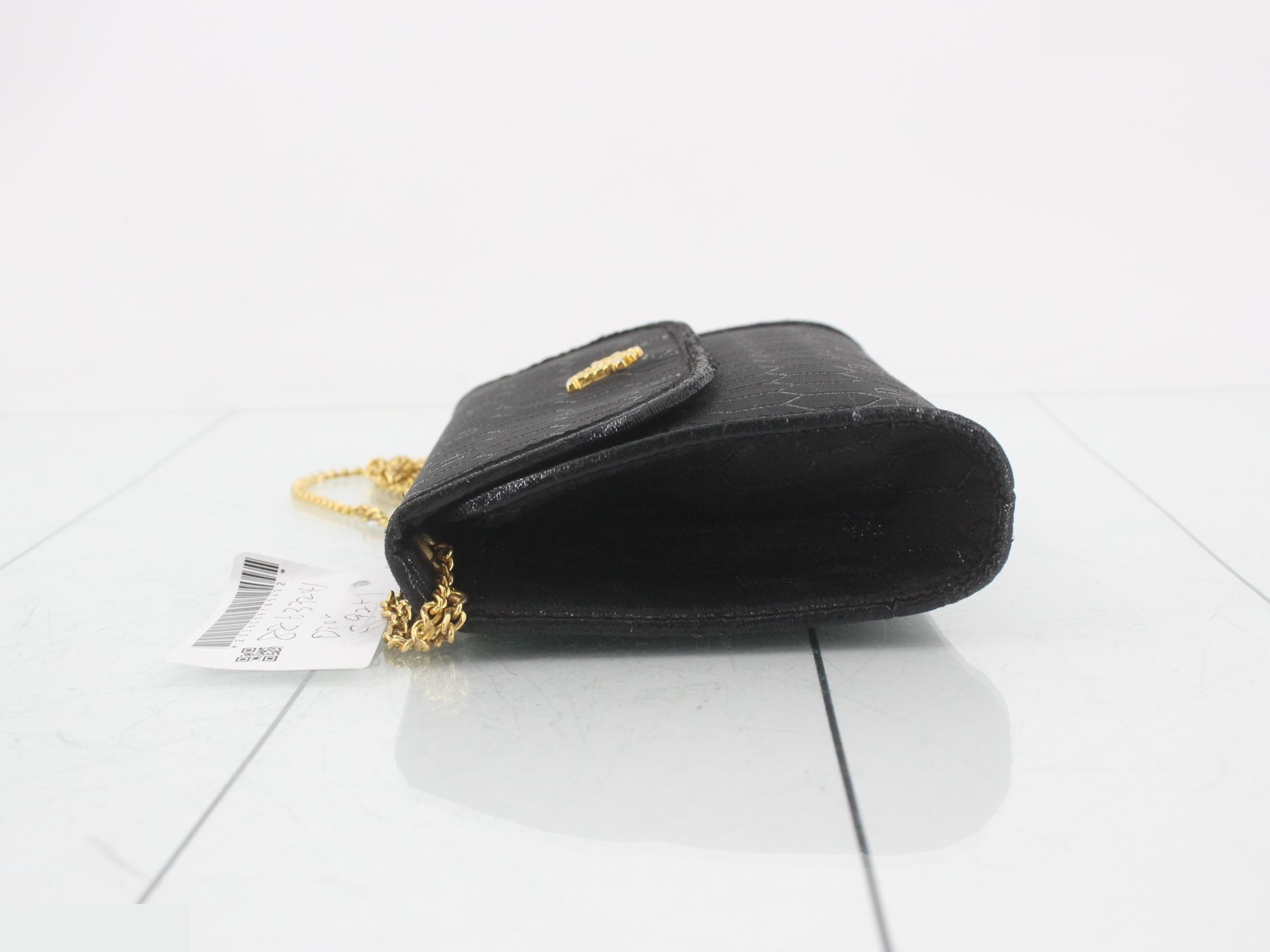 Trotter Silk Satin Mini Shoulder Bag — view 4