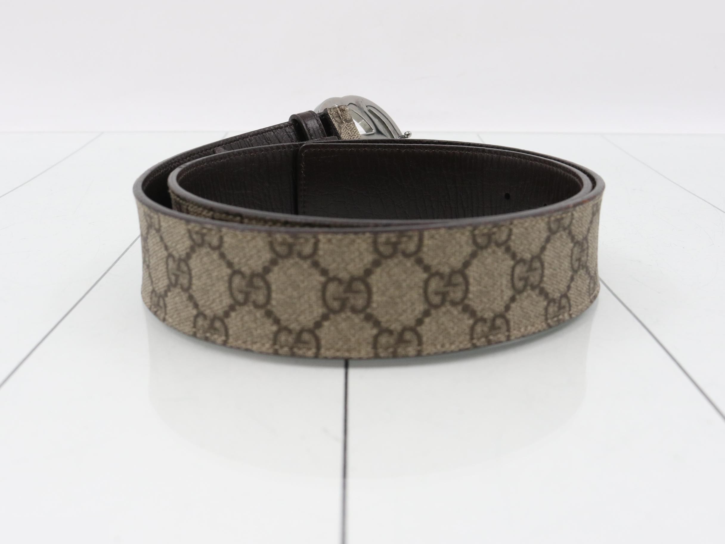 GG Supreme belt with interlocking buckle — view 2