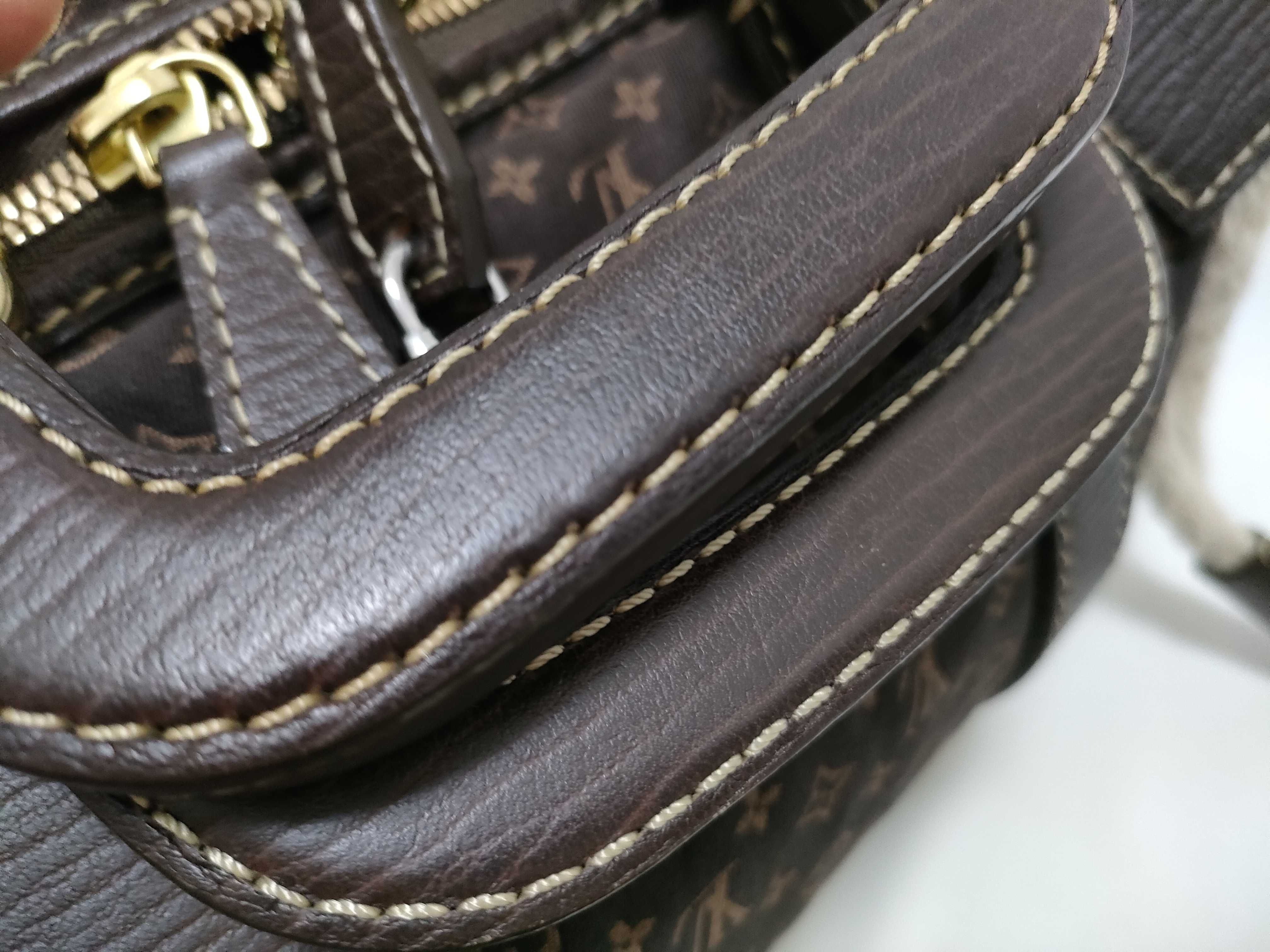 Monogram Mini Lin M40019 Keepall 45 Boston Bag Monogram Mini Lin Ebene Boston Bag — view 4