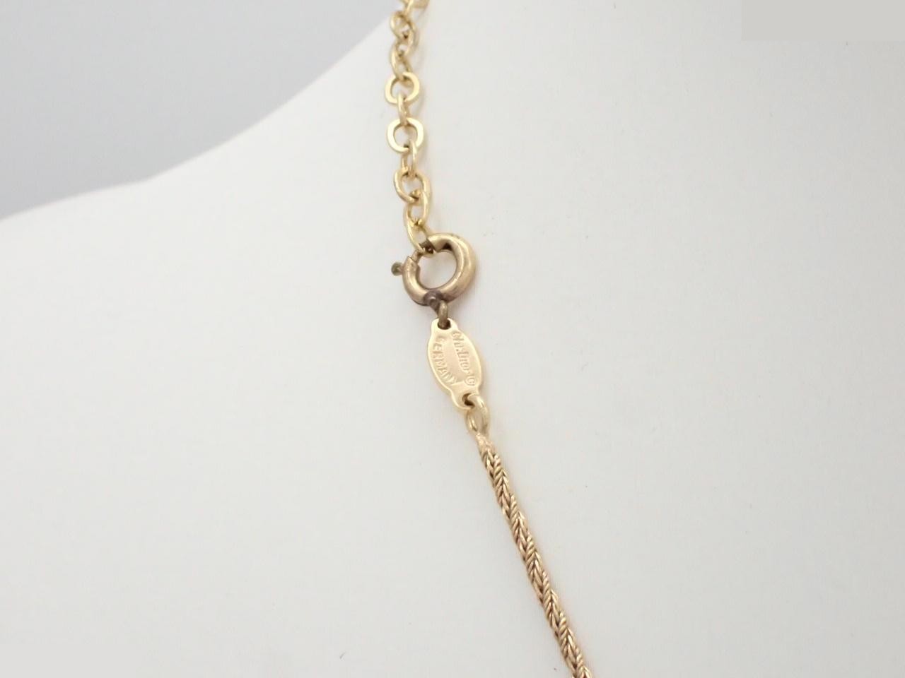 Other lines: Precious metal necklaces and pendants, chain approximately 55cm. — view 2