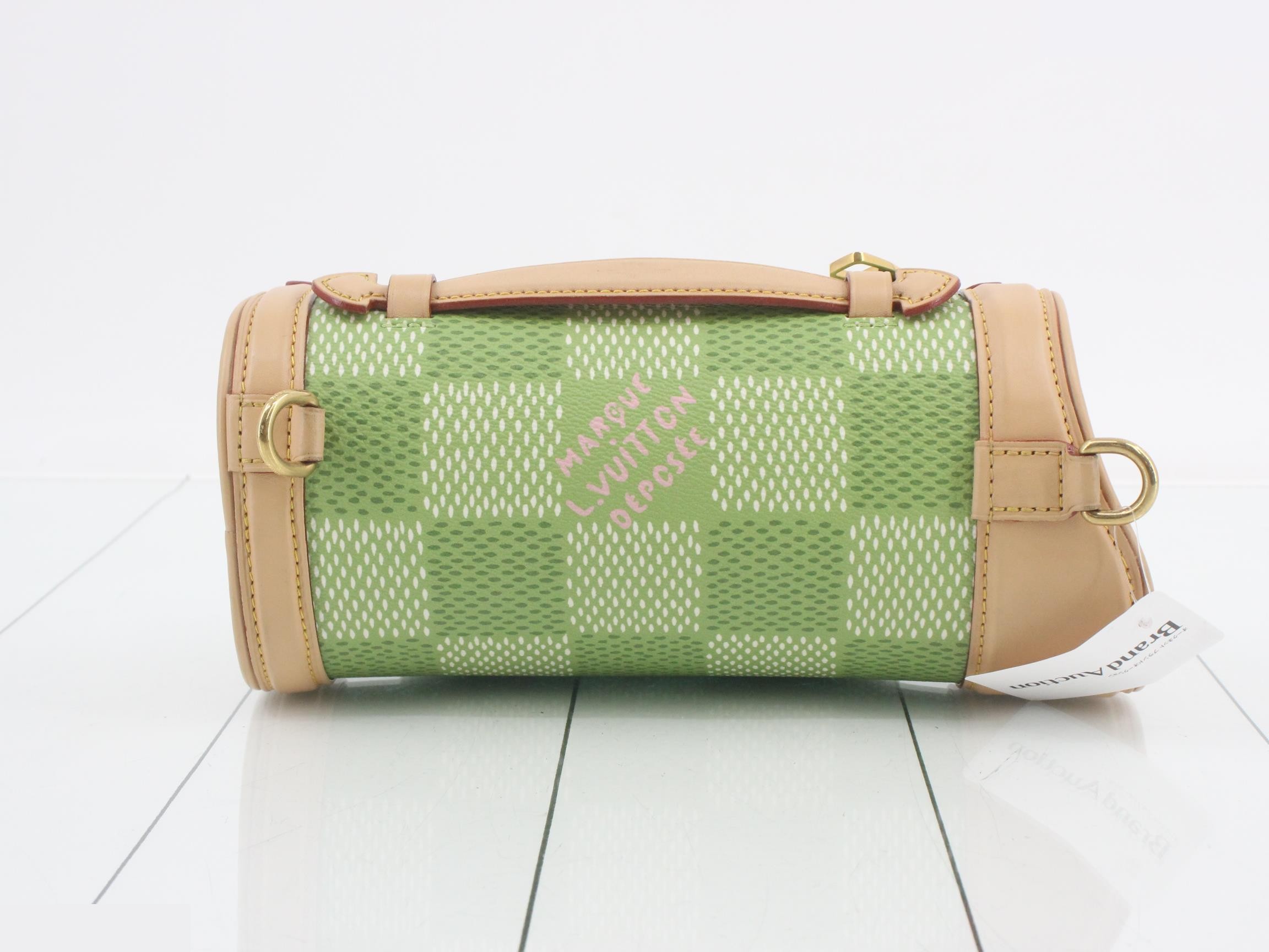 Damier Golf Mini Golf Bag, Green, 2-Way Handbag — view 2
