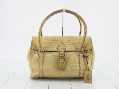 Selleria Crocodile Handbag