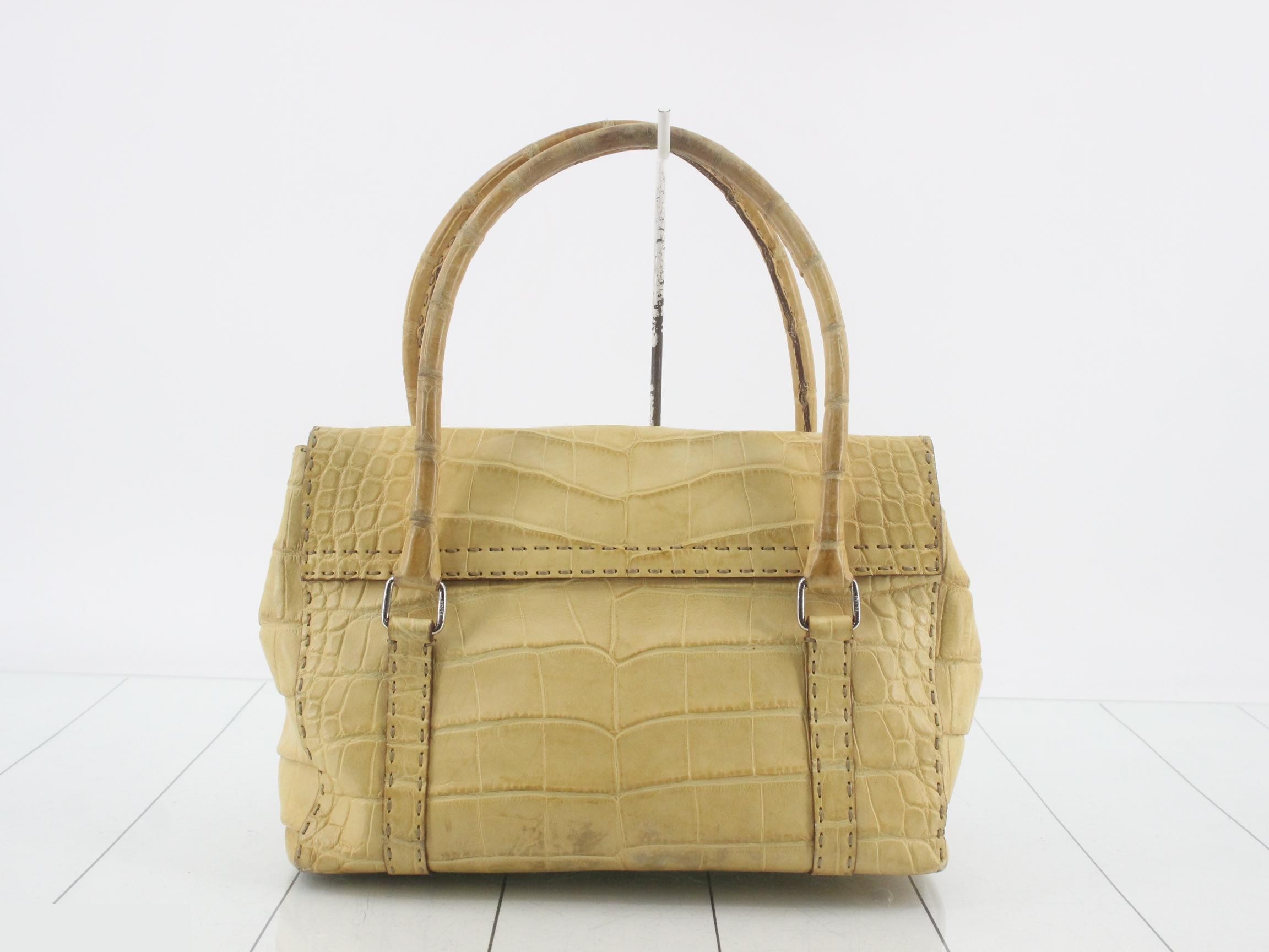 Selleria Crocodile Handbag — view 2