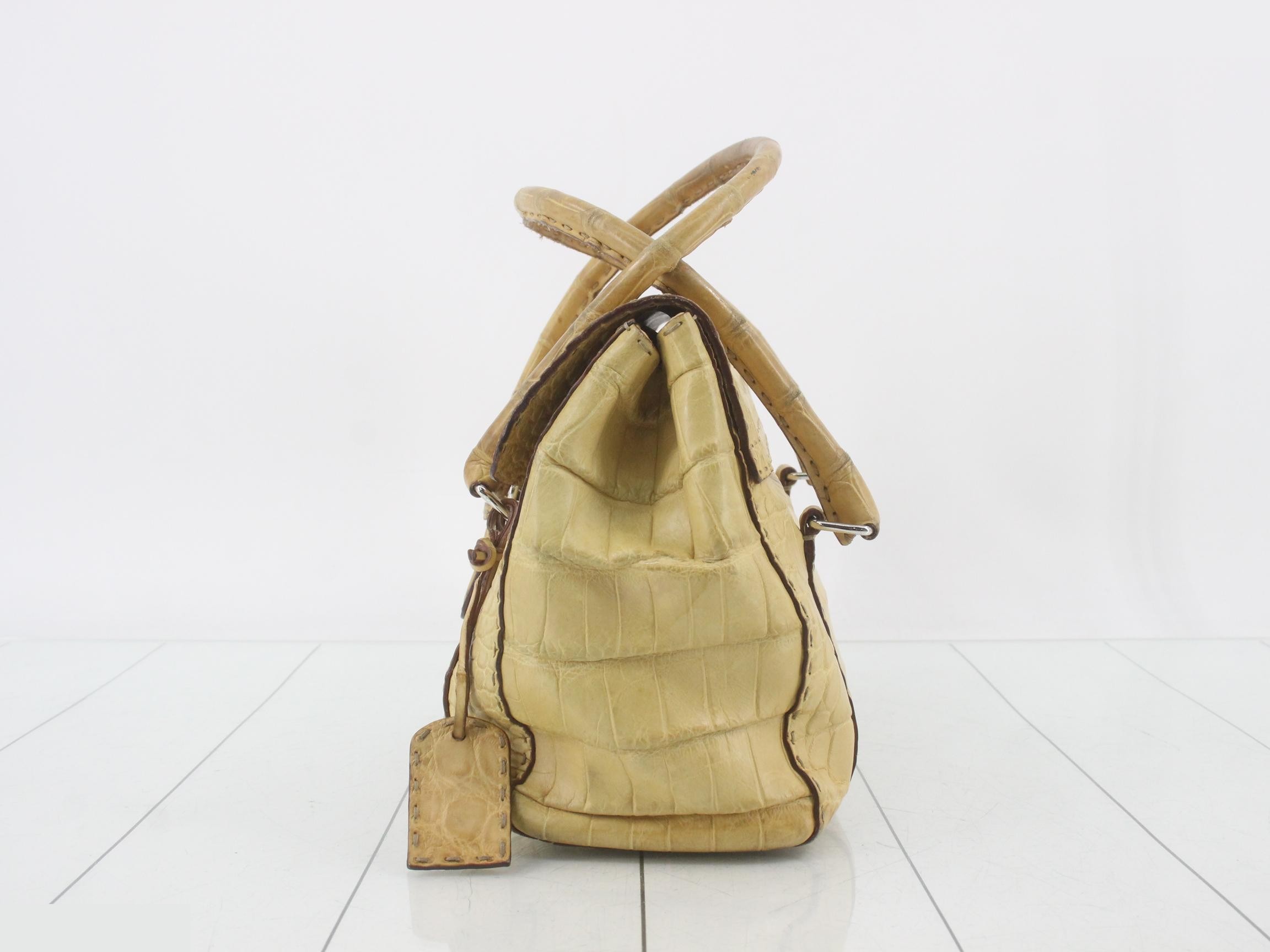 Selleria Crocodile Handbag — view 3