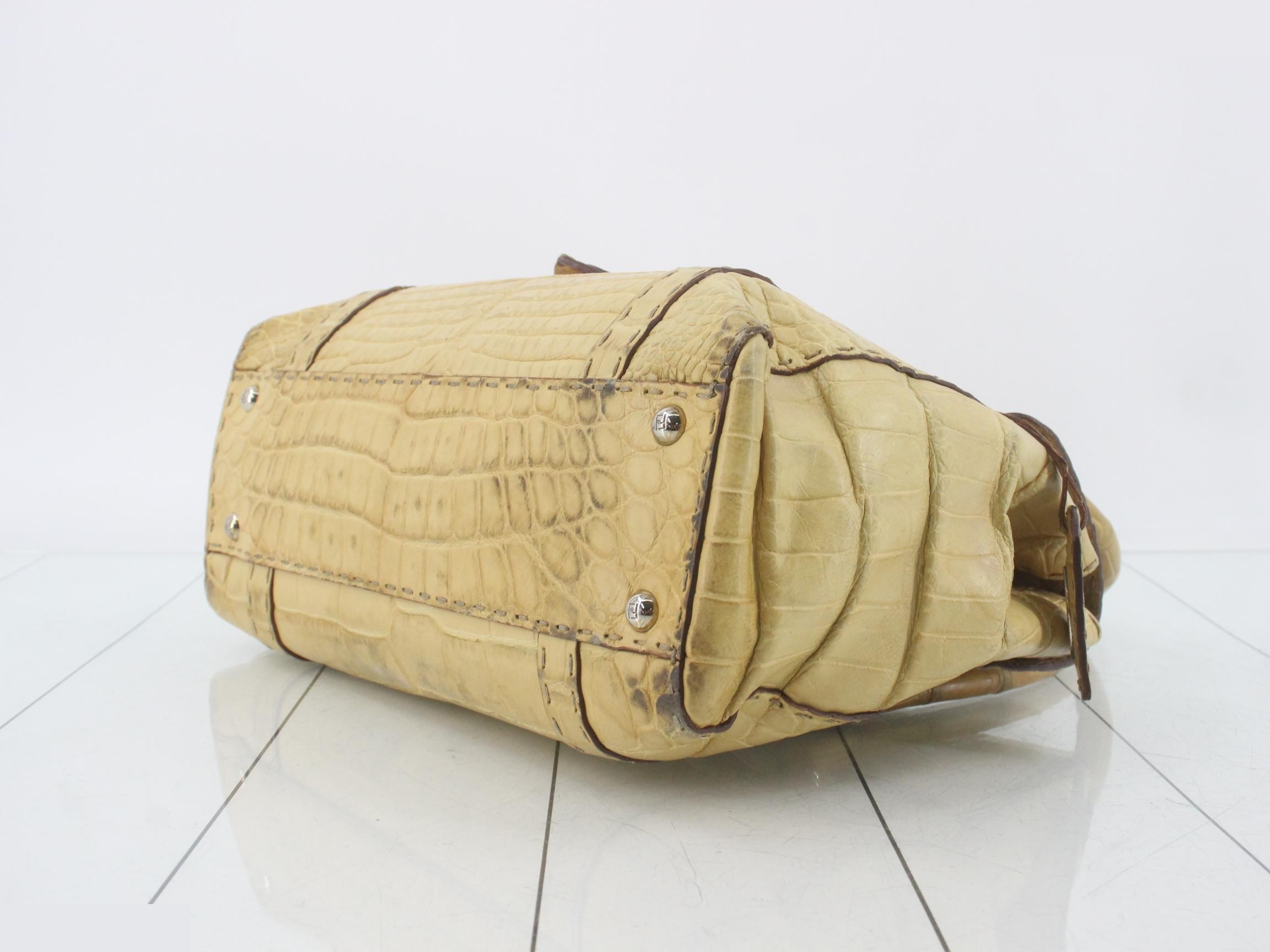 Selleria Crocodile Handbag — view 6