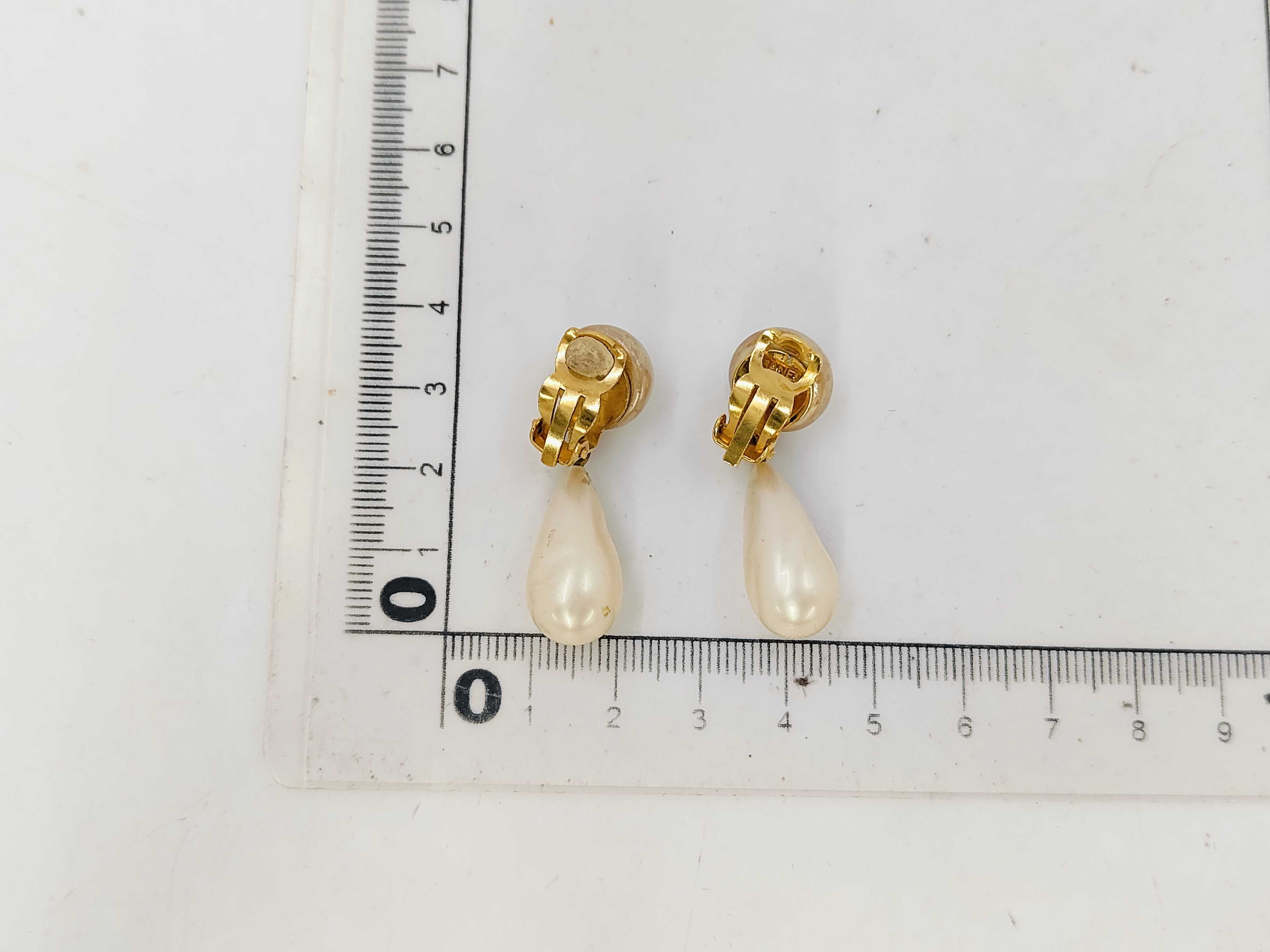 Coco Swing Pearl Gold Earrings — view 7