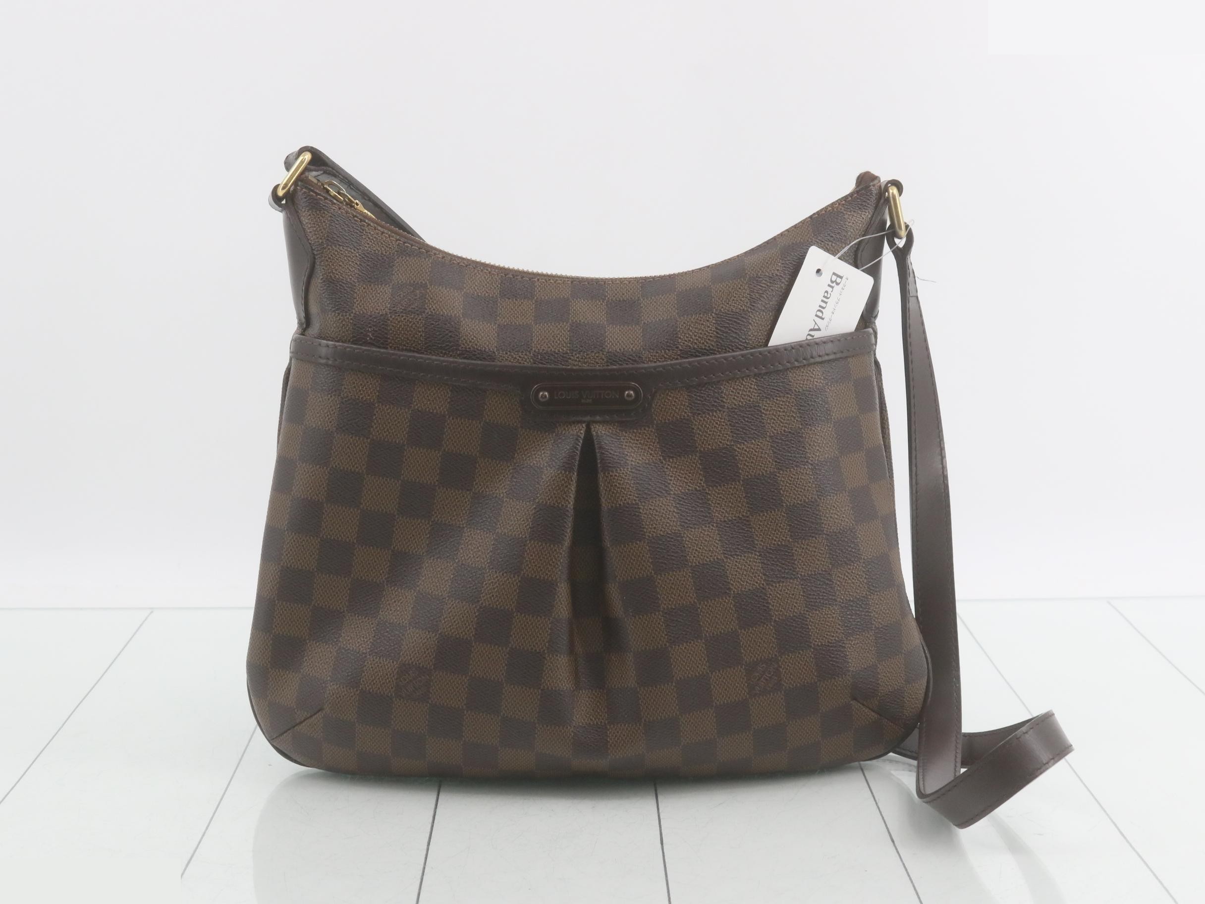 Bloomsbury PM Damier Ebene Brown Shoulder Bag