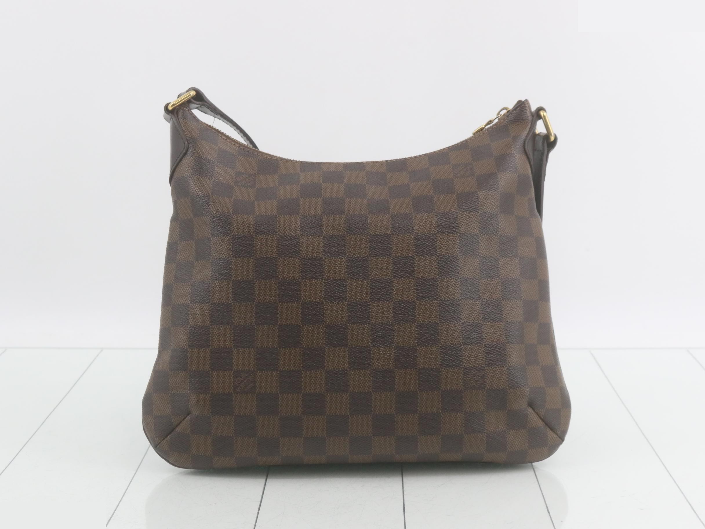 Bloomsbury PM Damier Ebene Brown Shoulder Bag — view 2