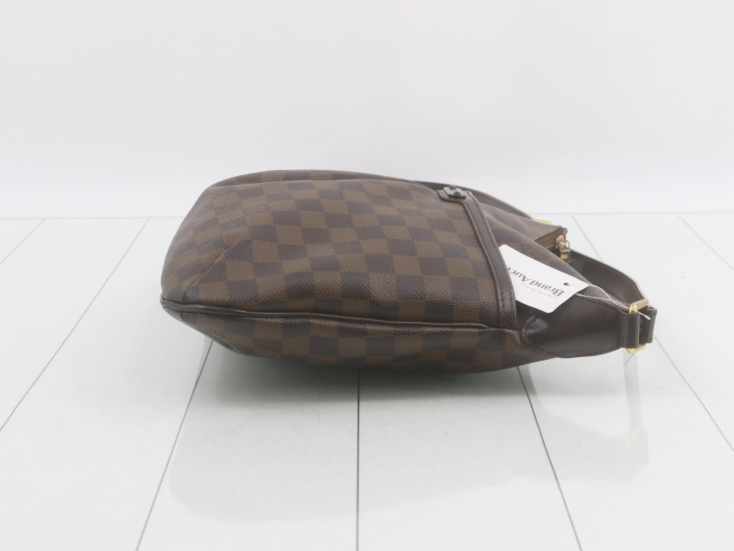 Bloomsbury PM Damier Ebene Brown Shoulder Bag — view 3
