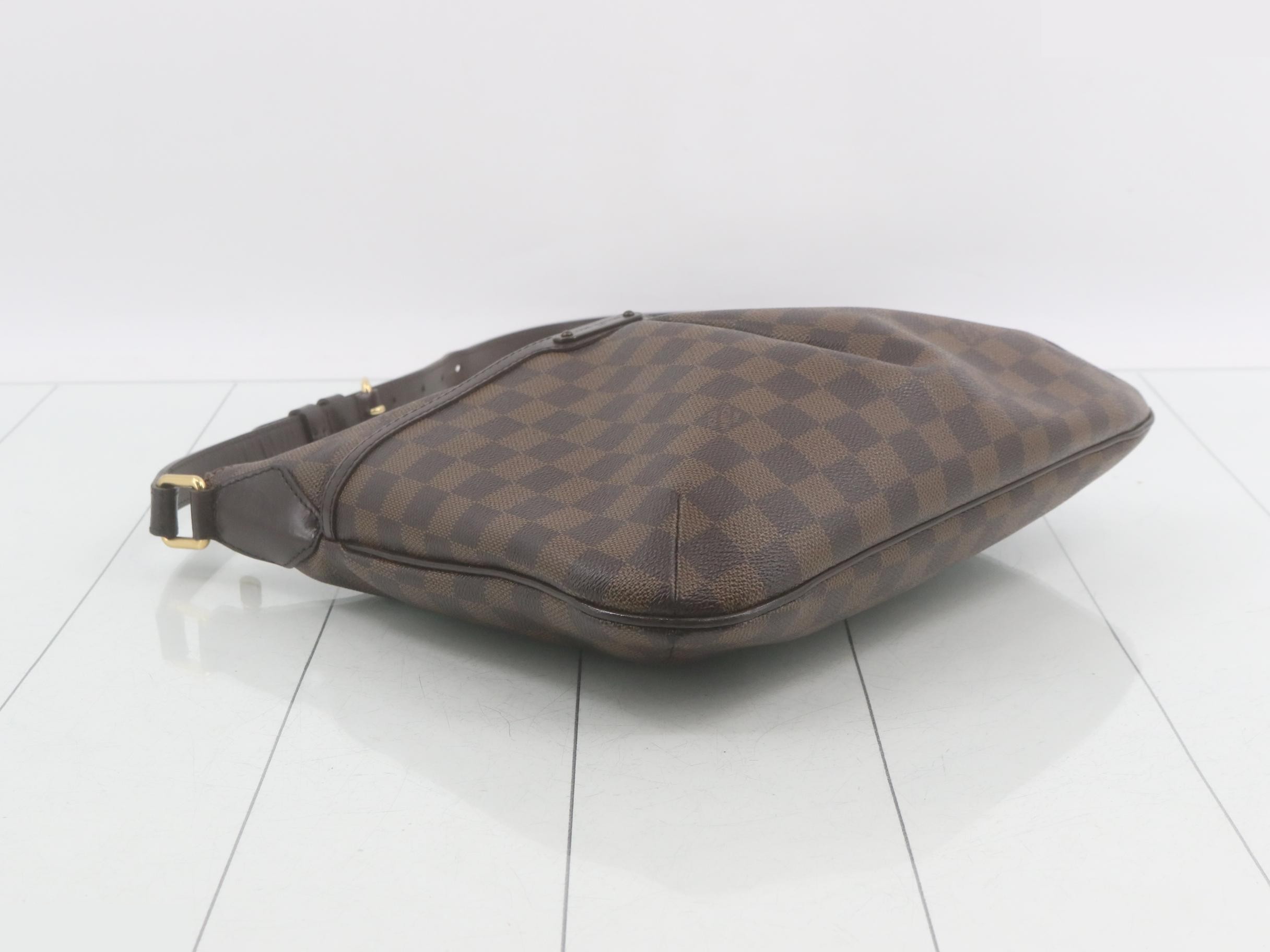 Bloomsbury PM Damier Ebene Brown Shoulder Bag — view 5