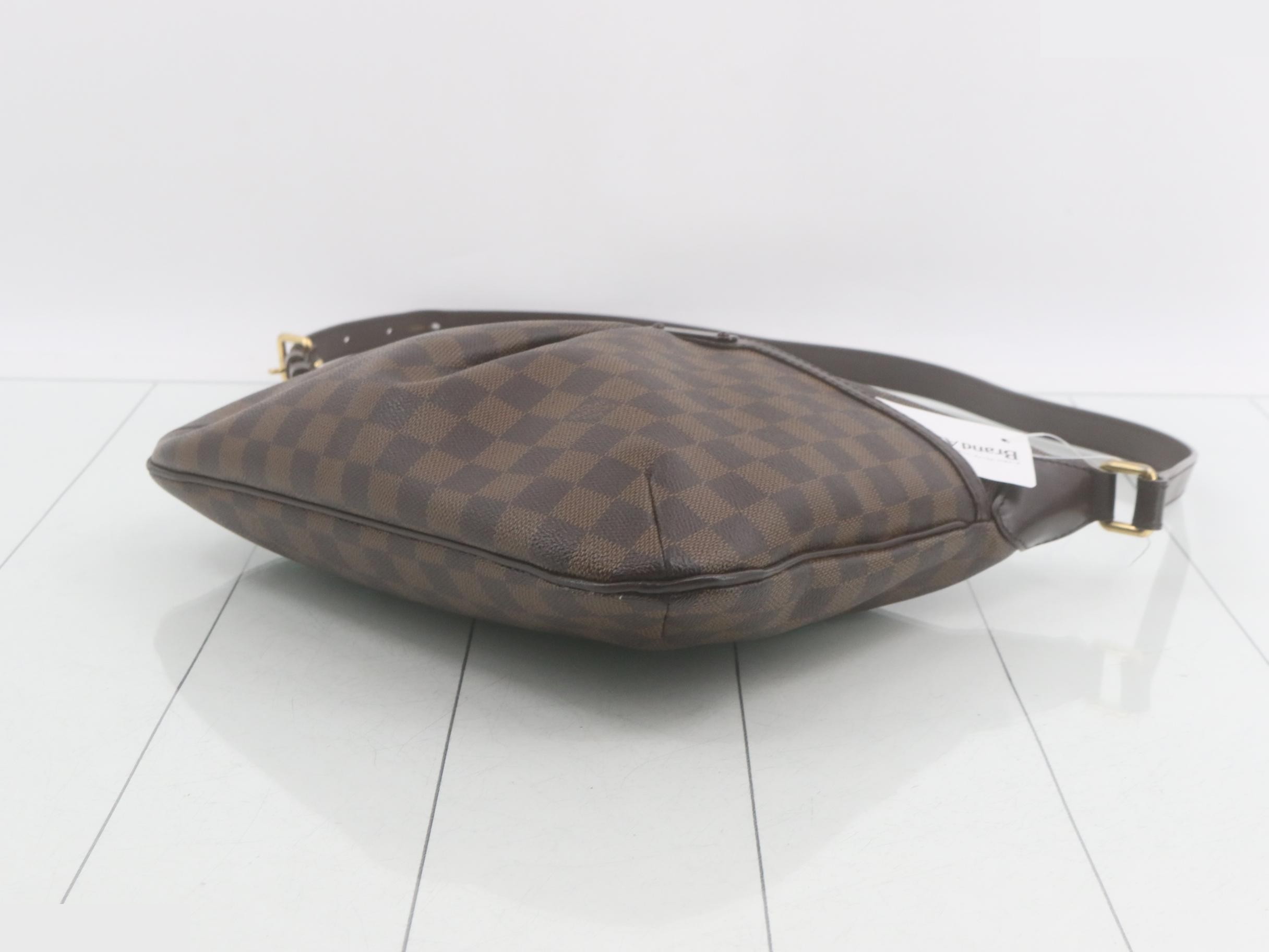 Bloomsbury PM Damier Ebene Brown Shoulder Bag — view 6