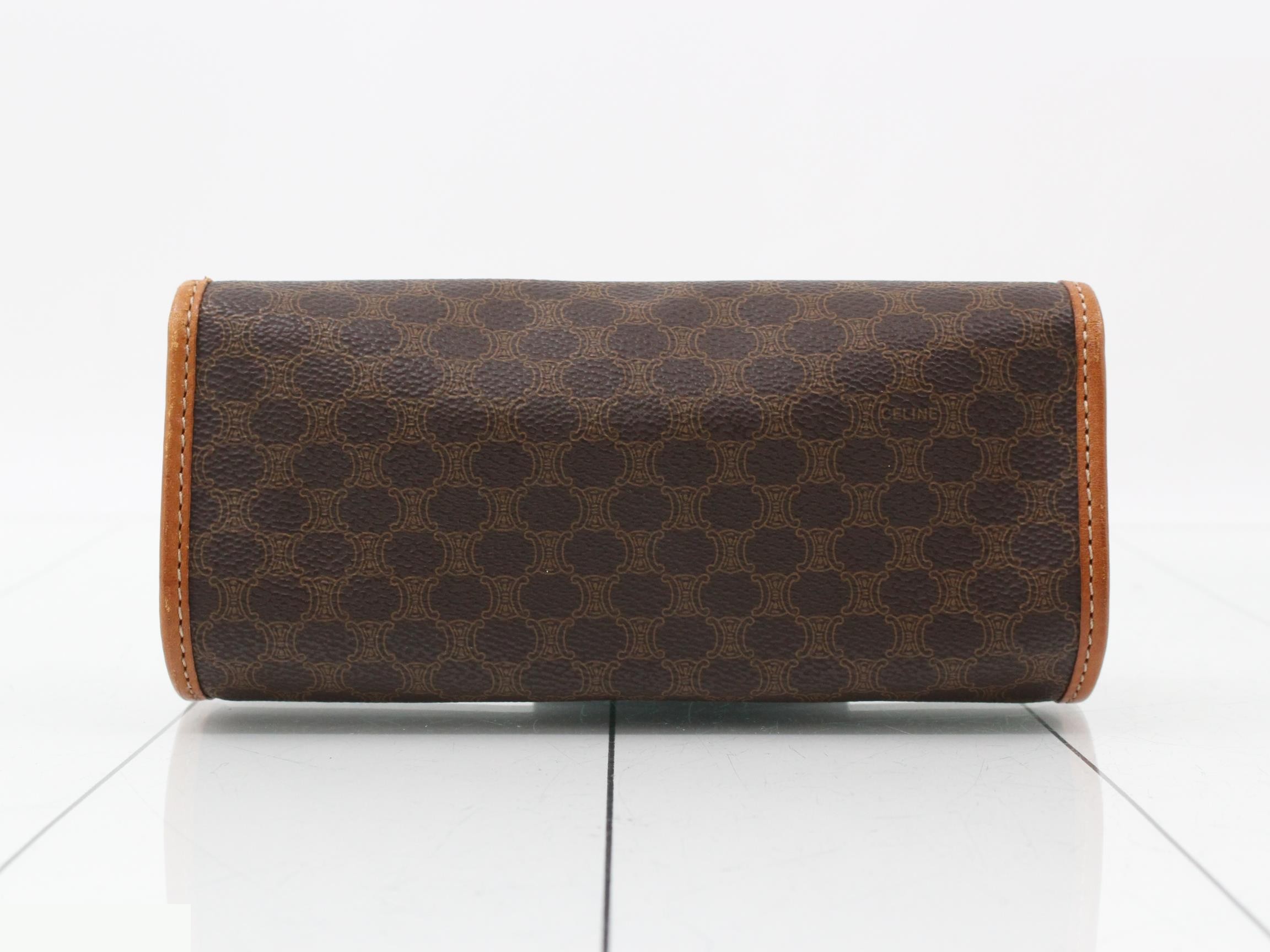Other lines: Bags & Pouches, Macadam pattern, Brown — view 2
