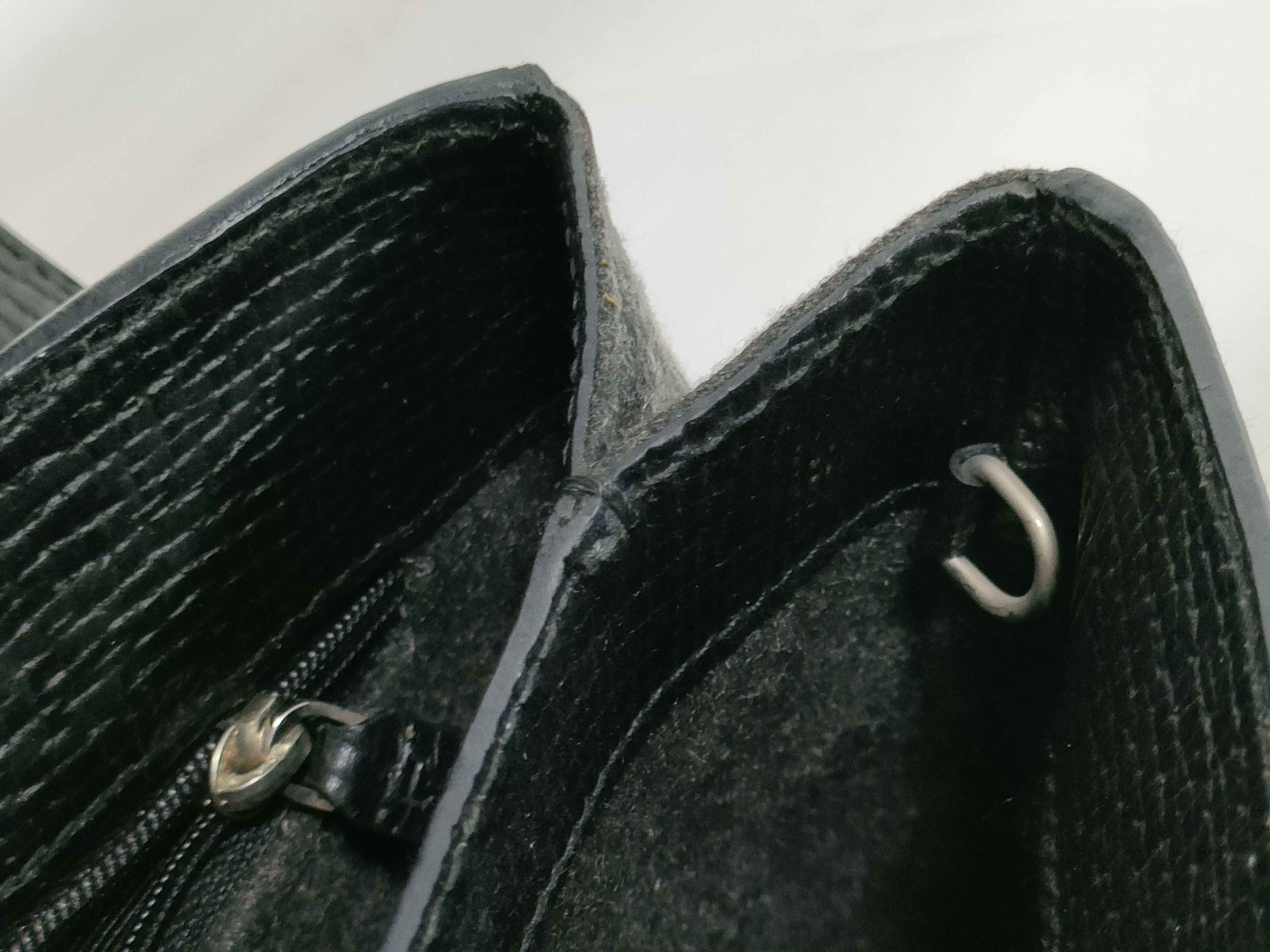 Leather Black Bag Handbag — view 11