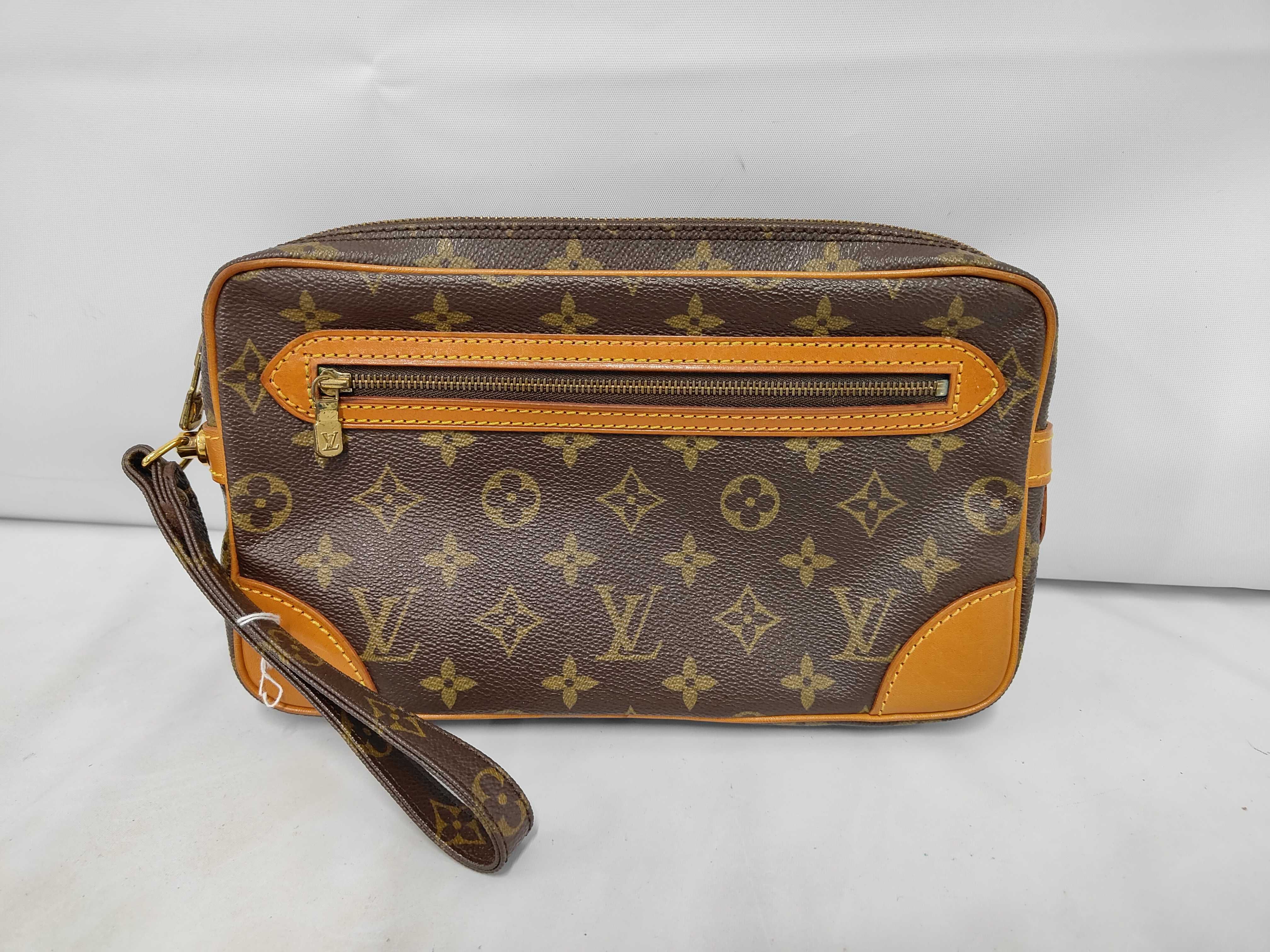 LOUIS VUITTON M51825 Monogram Marly Dragonne GM Clutch Bag