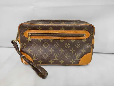 LOUIS VUITTON M51825 Monogram Marly Dragonne GM Clutch Bag