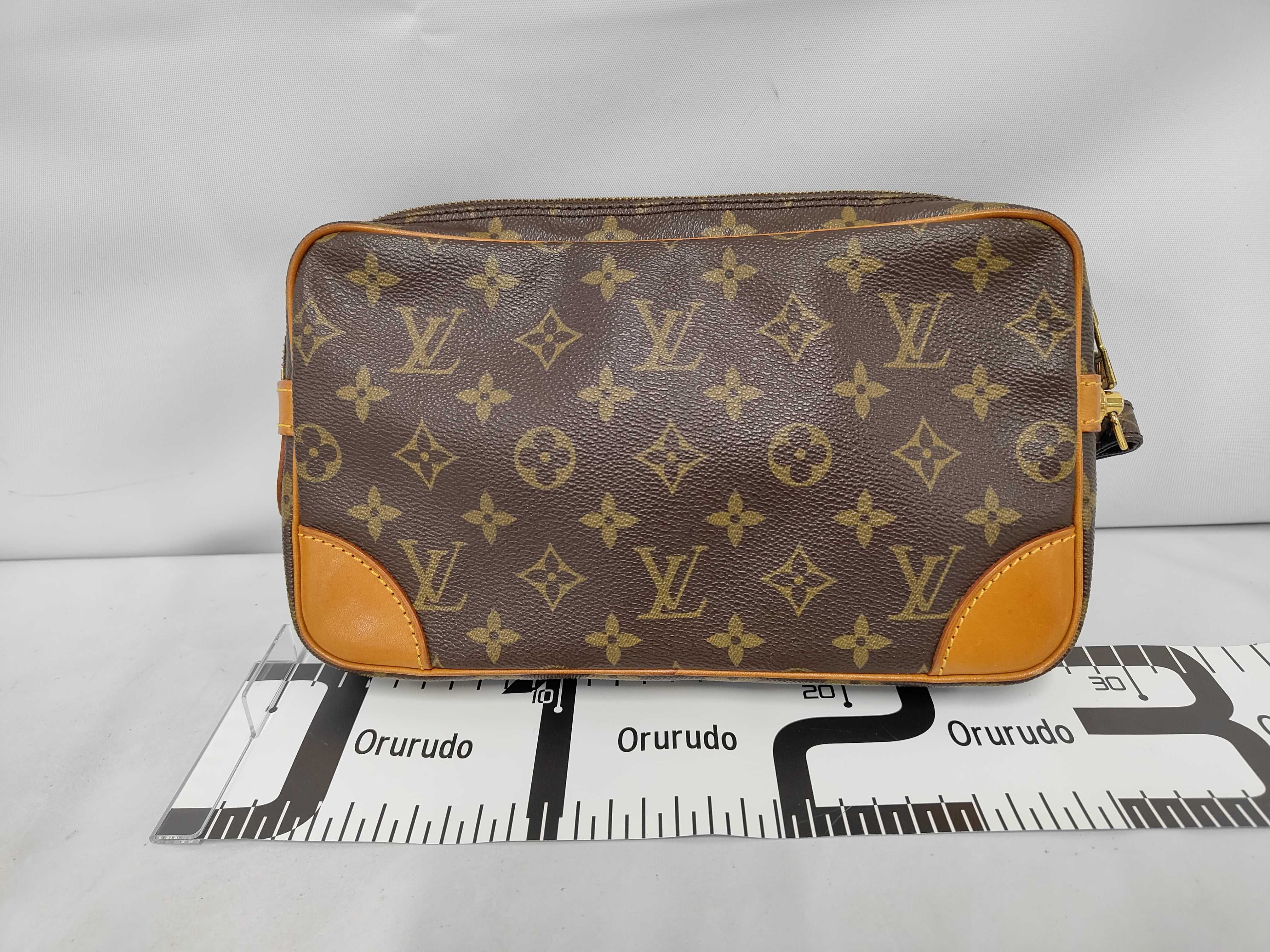 LOUIS VUITTON M51825 Monogram Marly Dragonne GM Clutch Bag — view 2