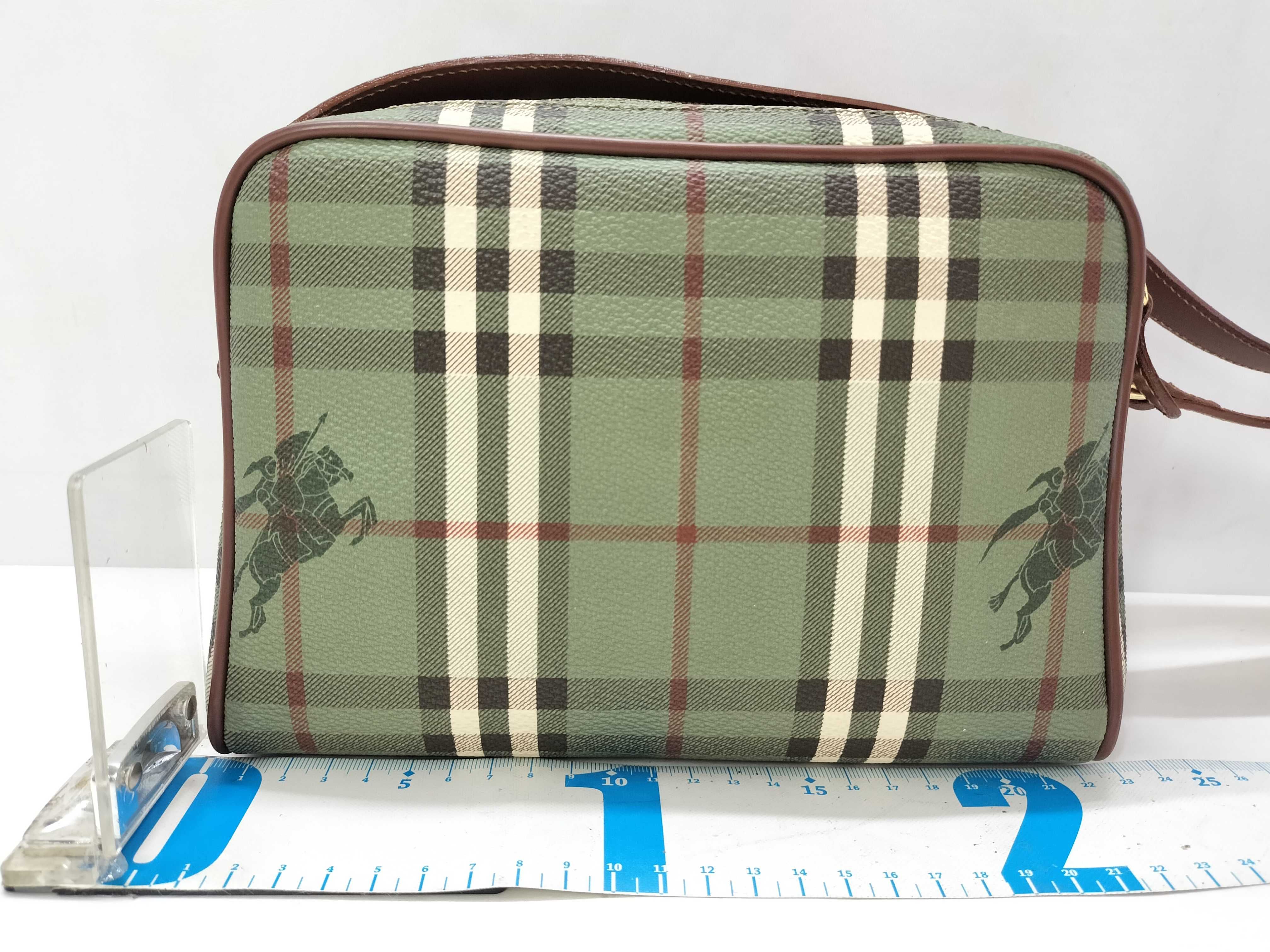 Nova Check Green Shoulder Bag — view 2