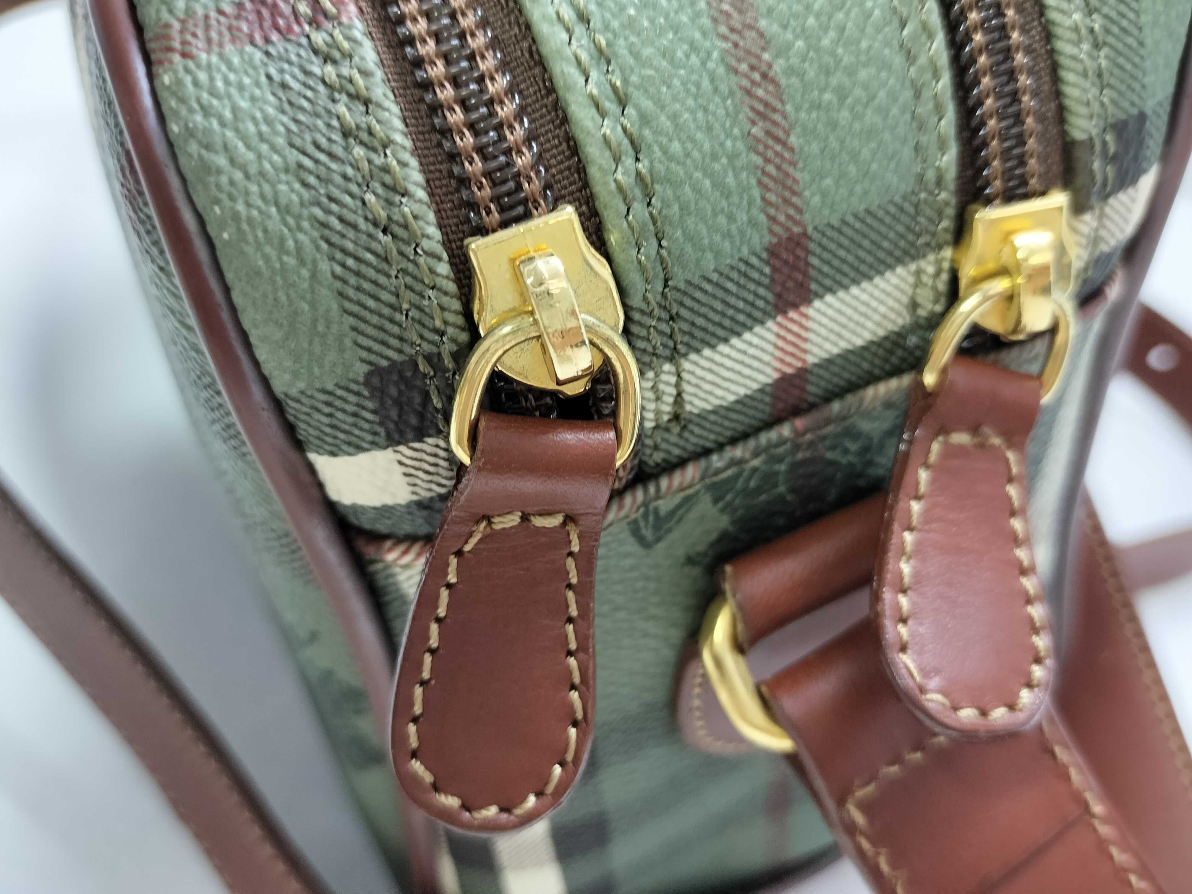 Nova Check Green Shoulder Bag — view 14