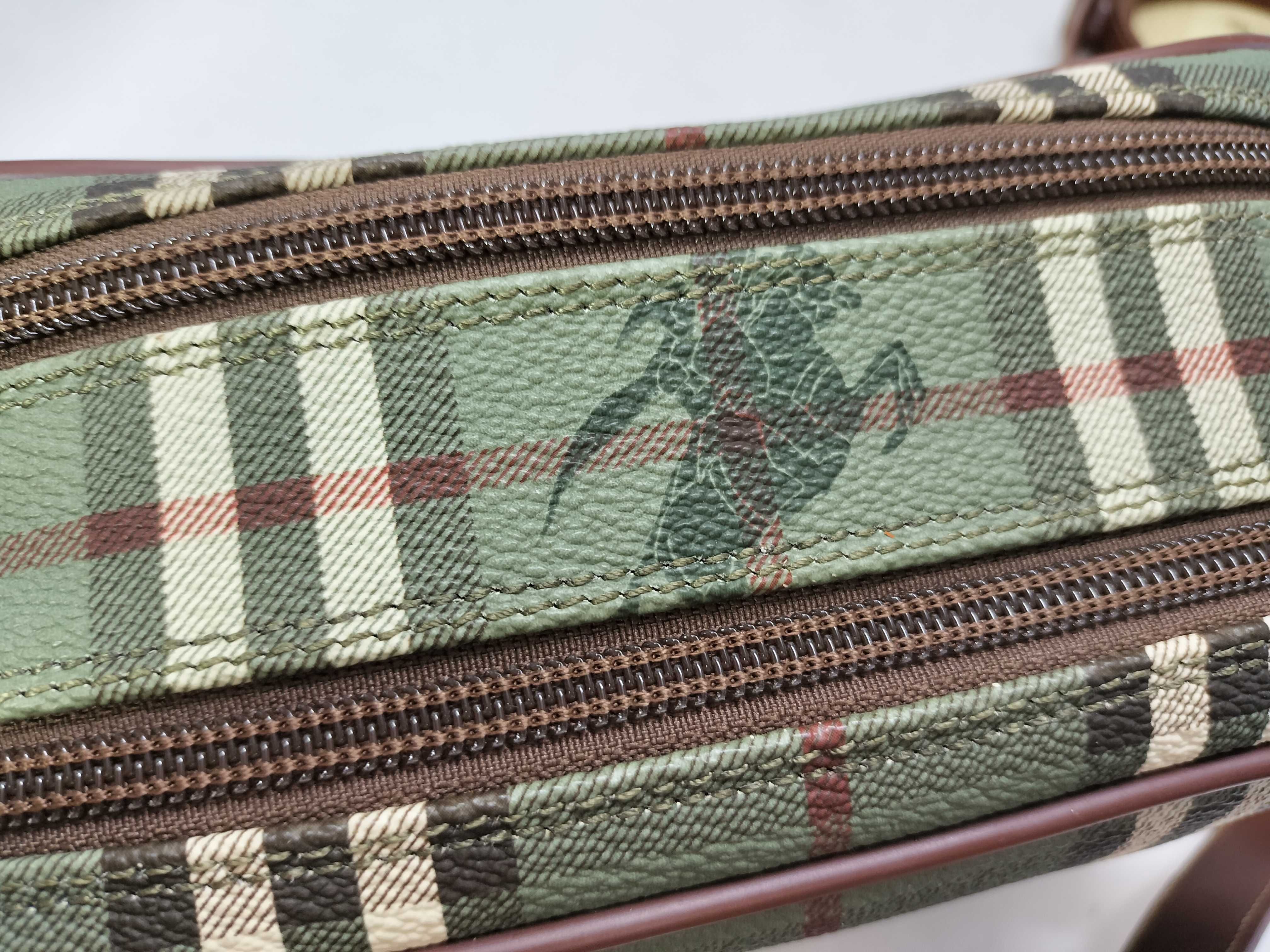 Nova Check Green Shoulder Bag — view 6