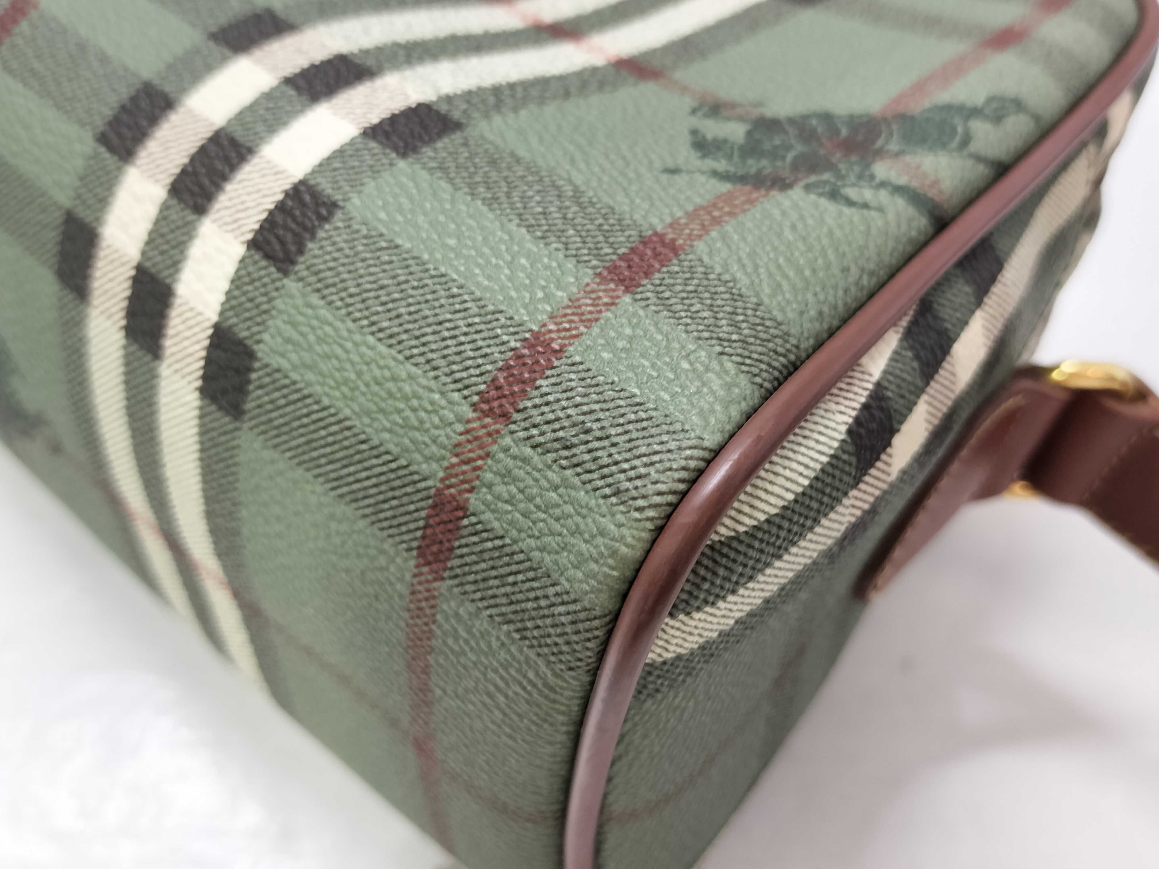 Nova Check Green Shoulder Bag — view 7